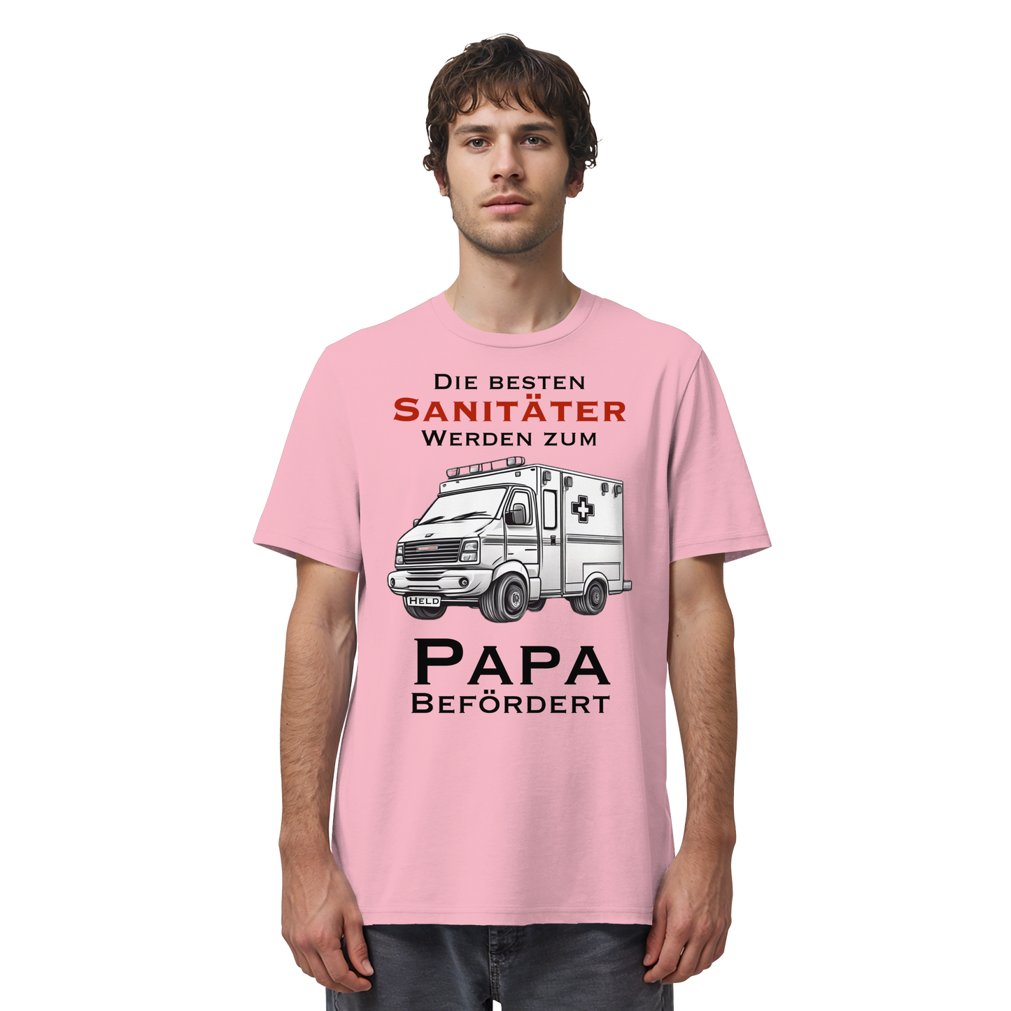 Die besten Sanitäter werden zum PAPA befördert - Rettungsdienst - Organic Shirt