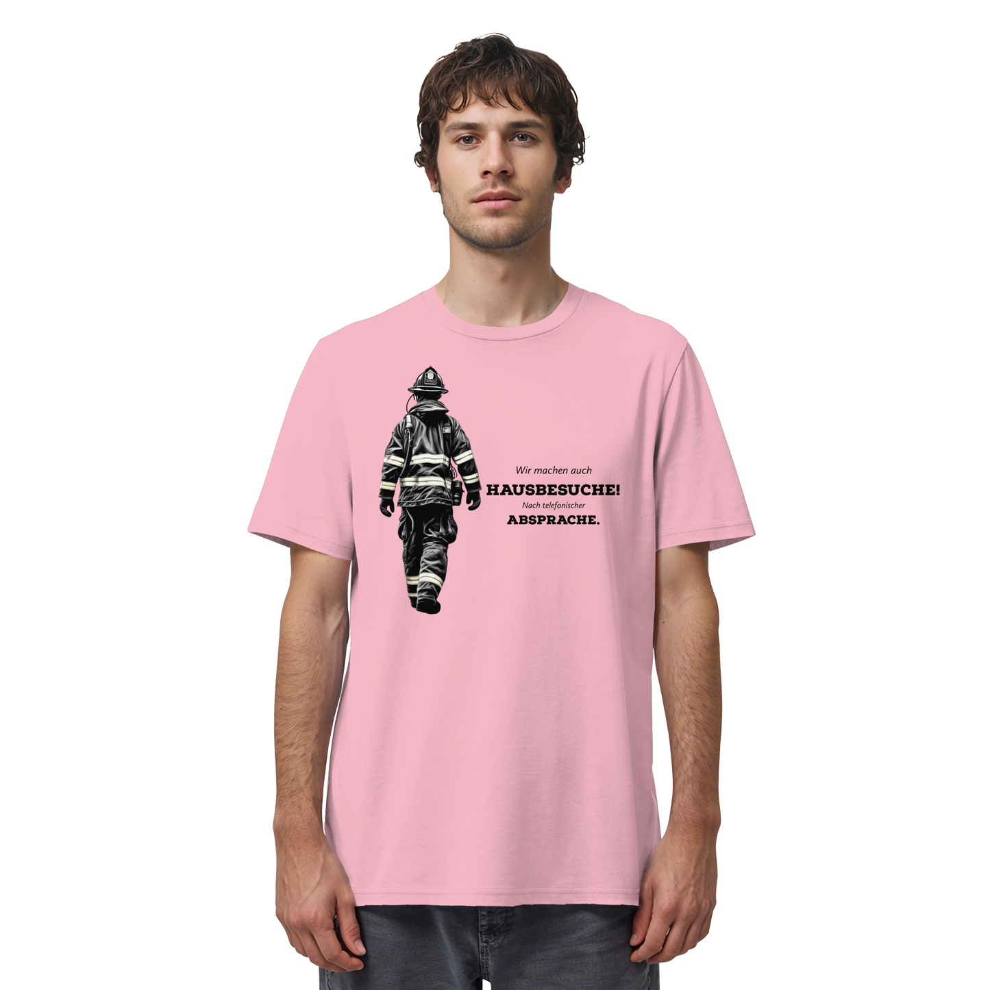 Wir machen auch Hausbesuche! Nach telefonischer Absprache. - Feuerwehr - Organic Shirt