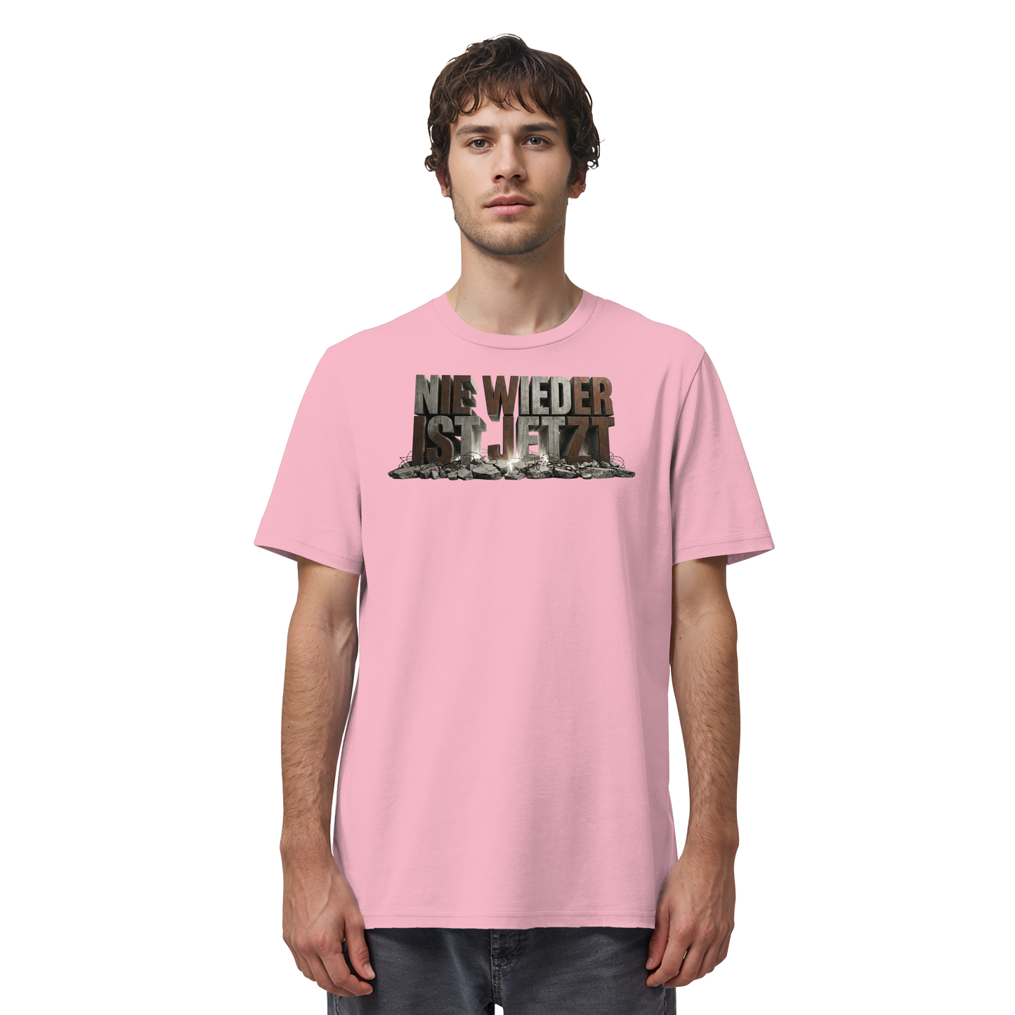 Nie wieder ist jetzt  - Demokratie  - Organic Shirt