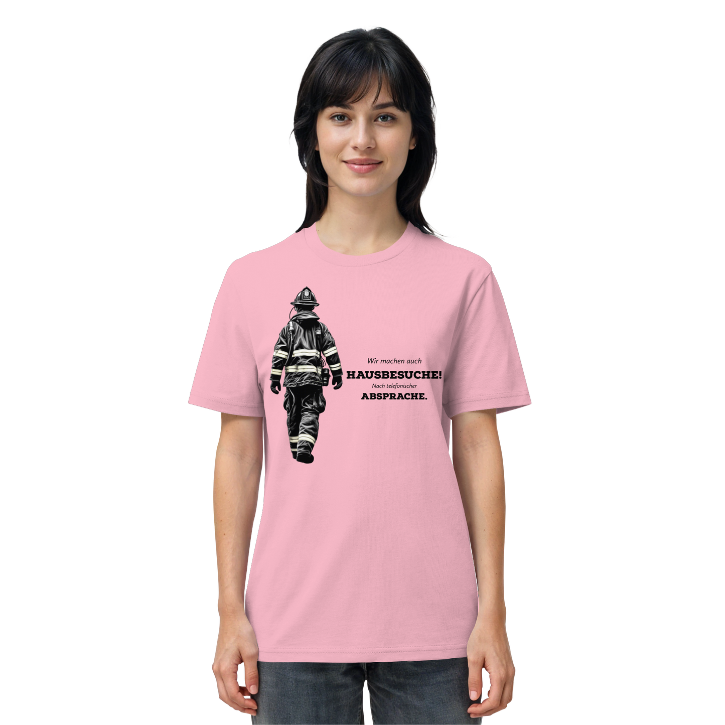 Wir machen auch Hausbesuche! Nach telefonischer Absprache. - Feuerwehr - Organic Shirt