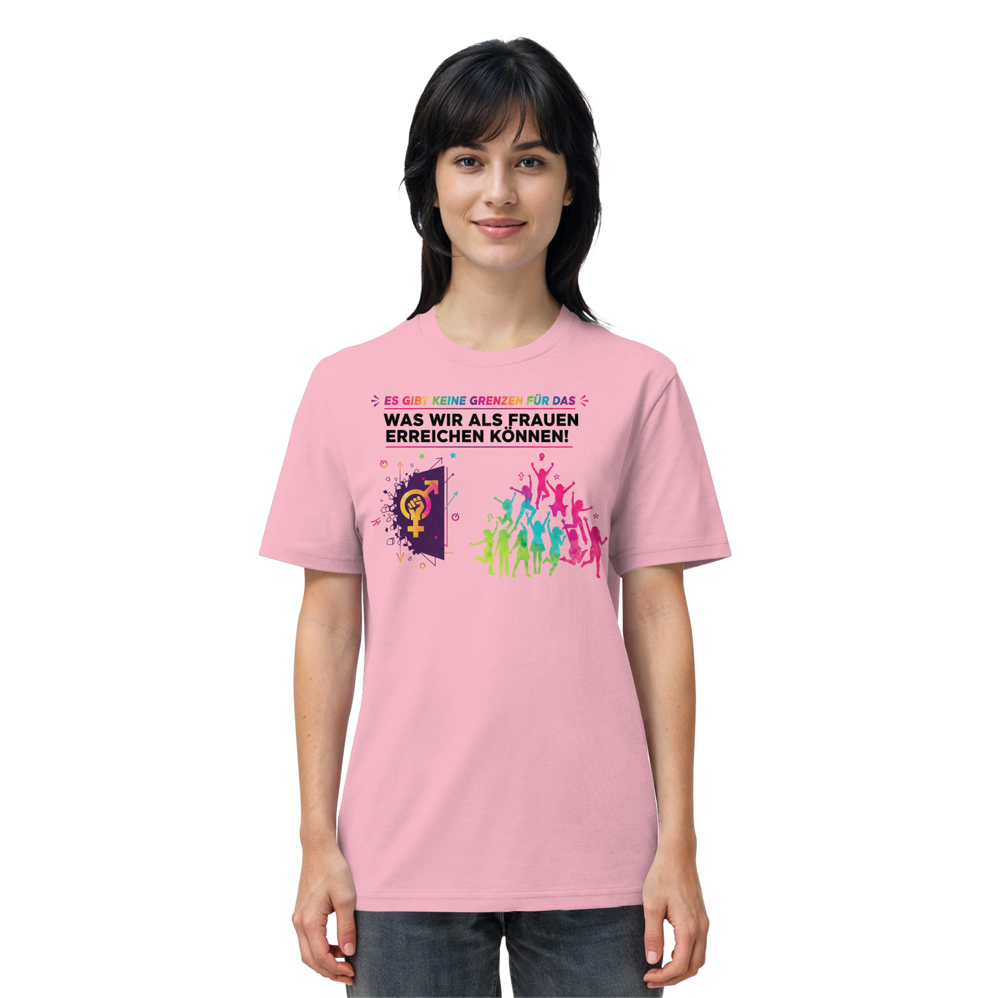 Es gibt keine Grenzen für das, was wir als Frauen erreichen können  - Frauenrechte - Organic Shirt