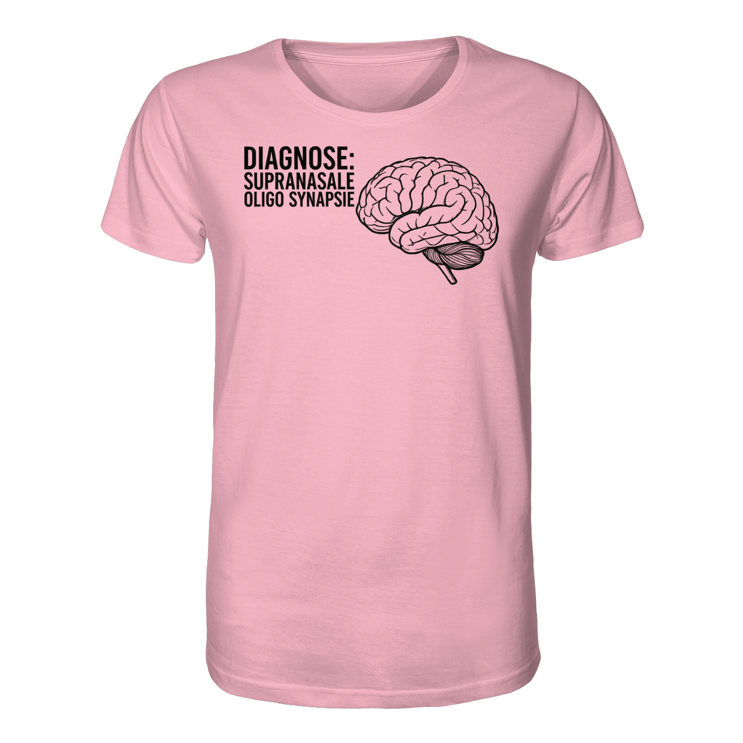 Diagnose: Supranasale Olingo Synapsie - Medizinhumor - Organic Shirt