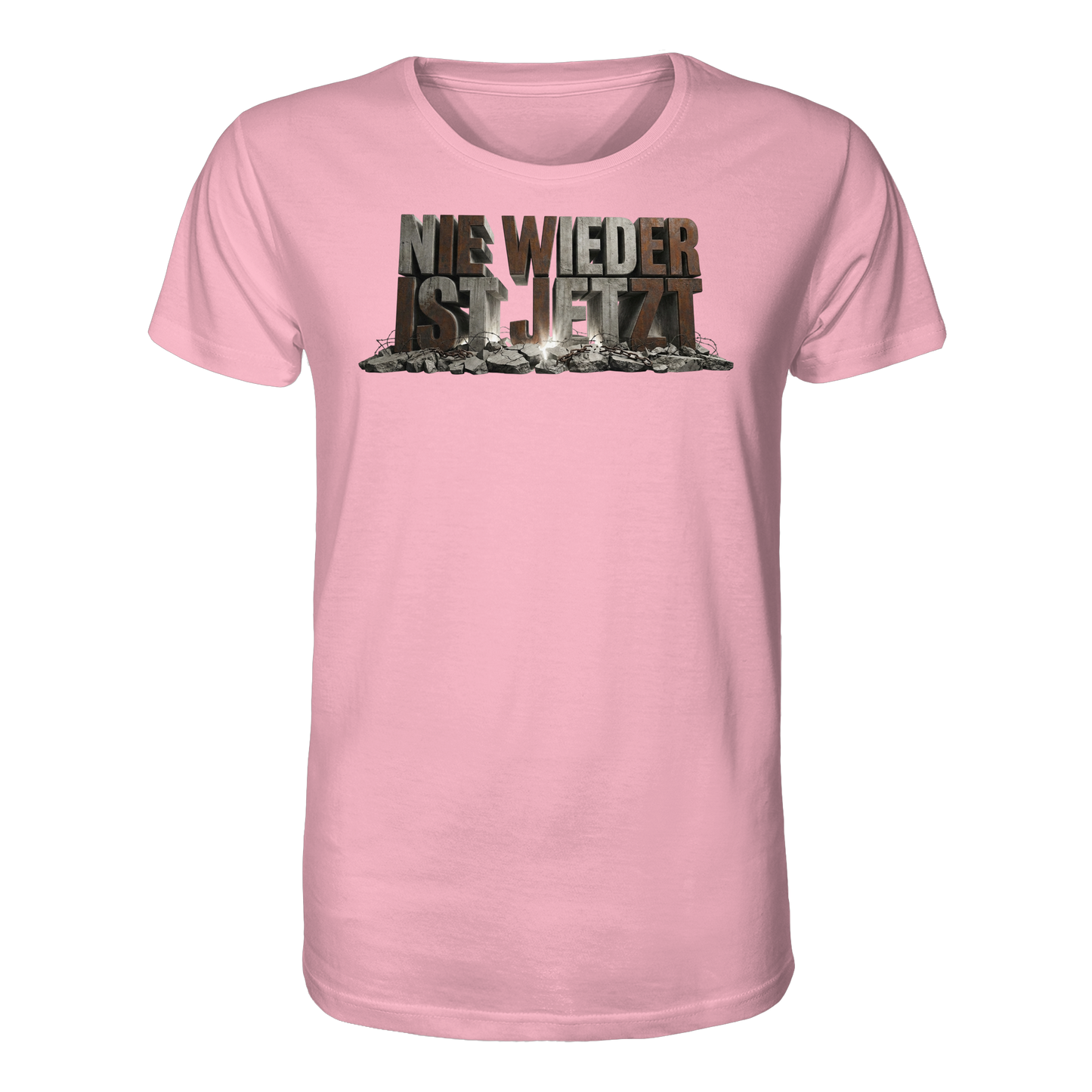 Nie wieder ist jetzt  - Demokratie  - Organic Shirt