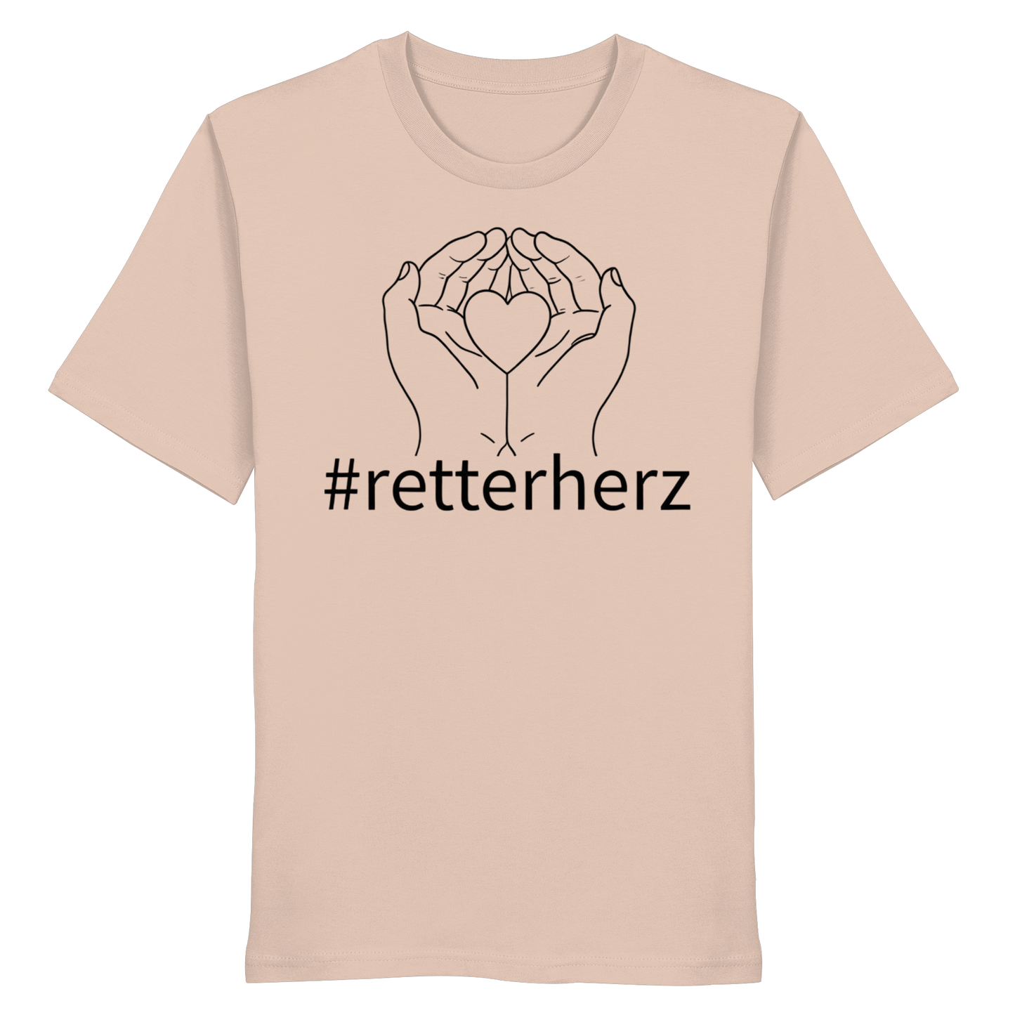 #retterherz - Rettungsdienst - Organic Shirt