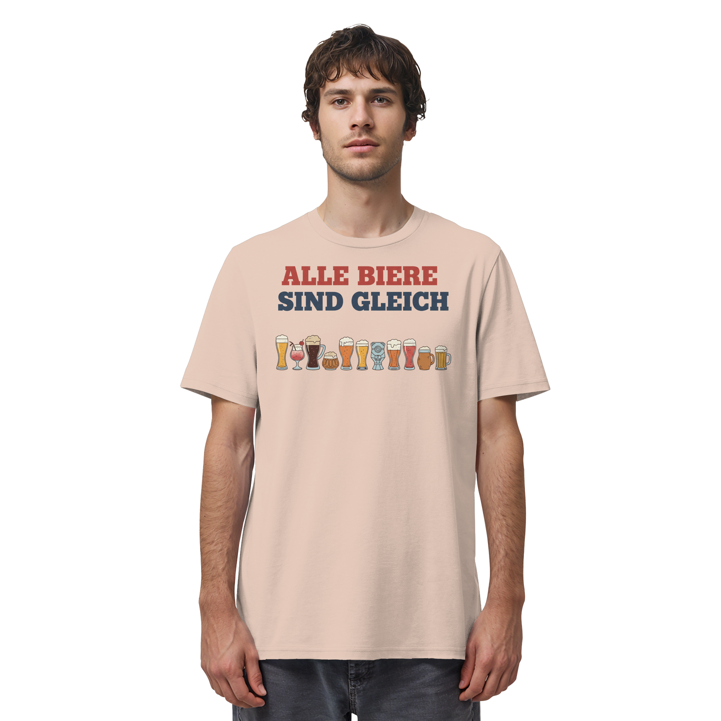 Alle Biere sind gleich  - Demokratie - Organic Shirt