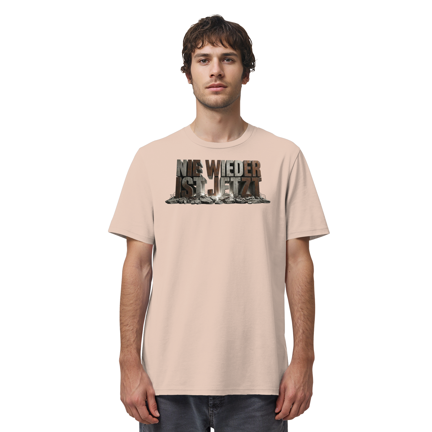 Nie wieder ist jetzt  - Demokratie  - Organic Shirt
