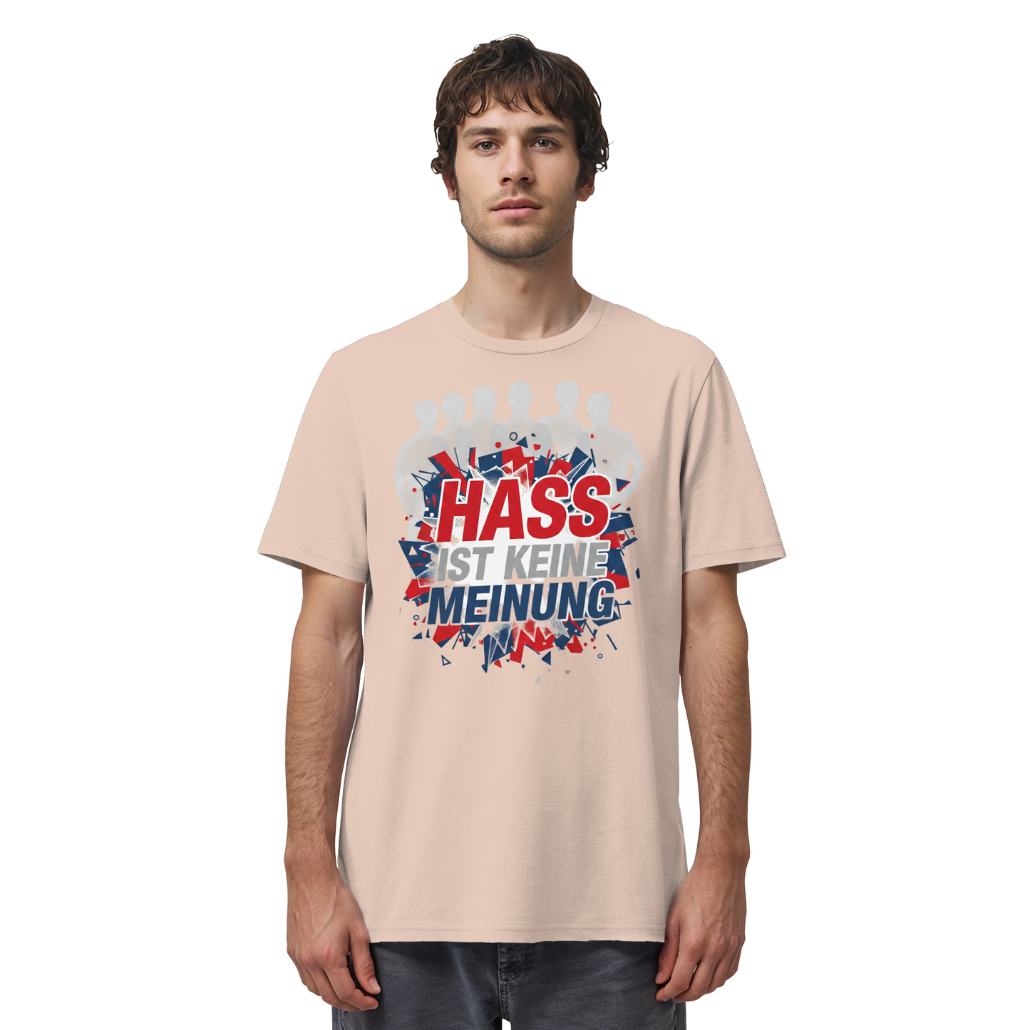 Hass ist keine Meinung  - Demokratie - Organic Shirt