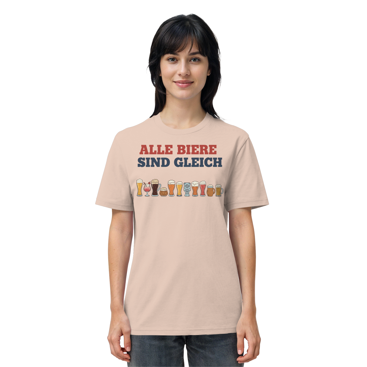 Alle Biere sind gleich  - Demokratie - Organic Shirt