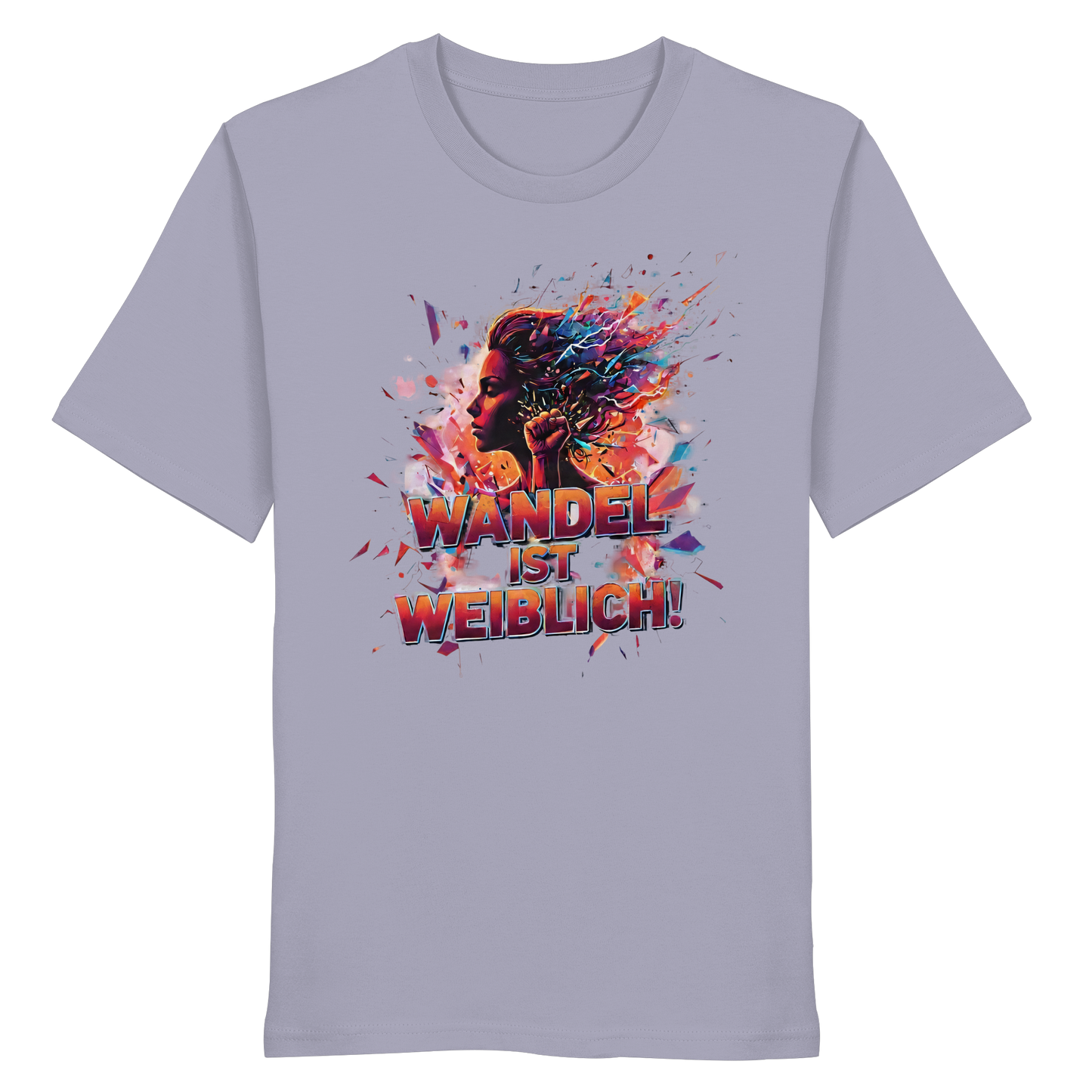 Wandel ist weiblich - Feminismus - Organic Shirt