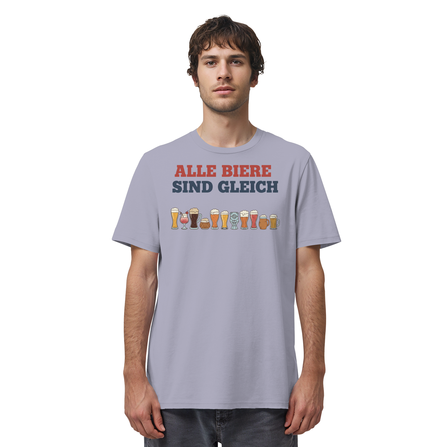 Alle Biere sind gleich  - Demokratie - Organic Shirt