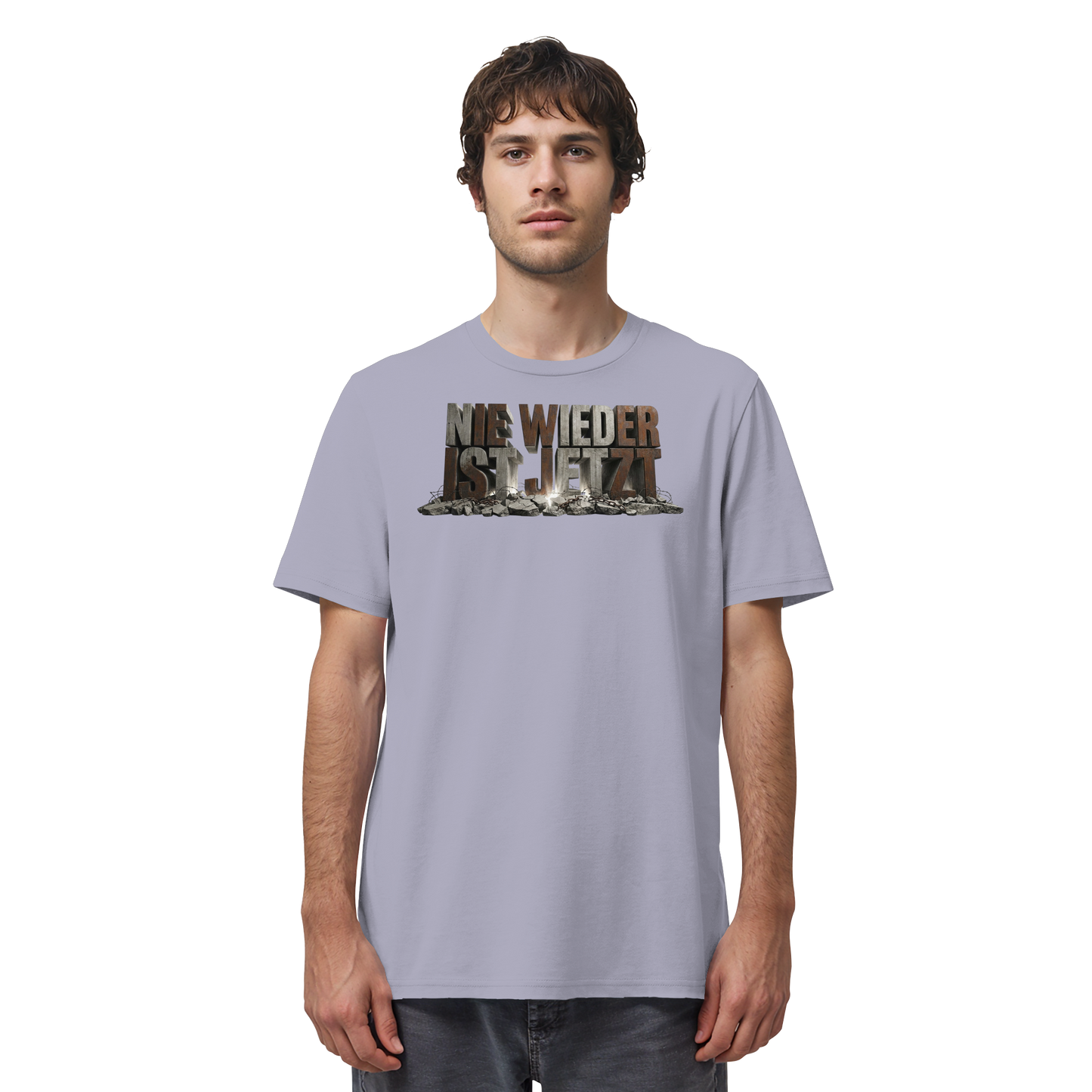 Nie wieder ist jetzt  - Demokratie  - Organic Shirt