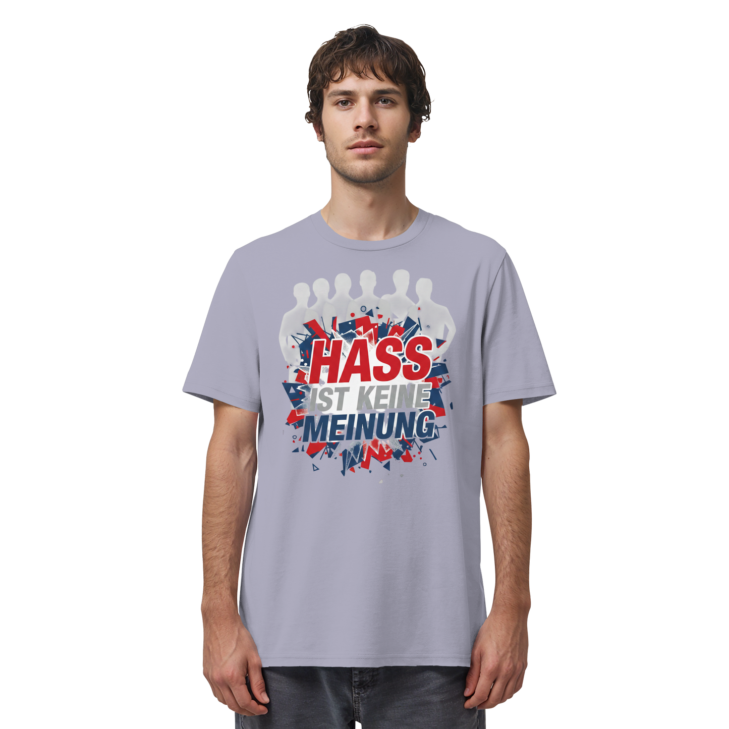 Hass ist keine Meinung  - Demokratie - Organic Shirt