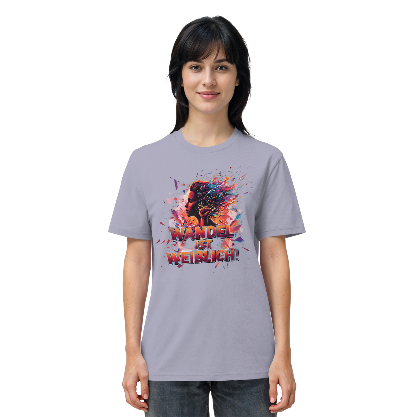 Wandel ist weiblich - Feminismus - Organic Shirt