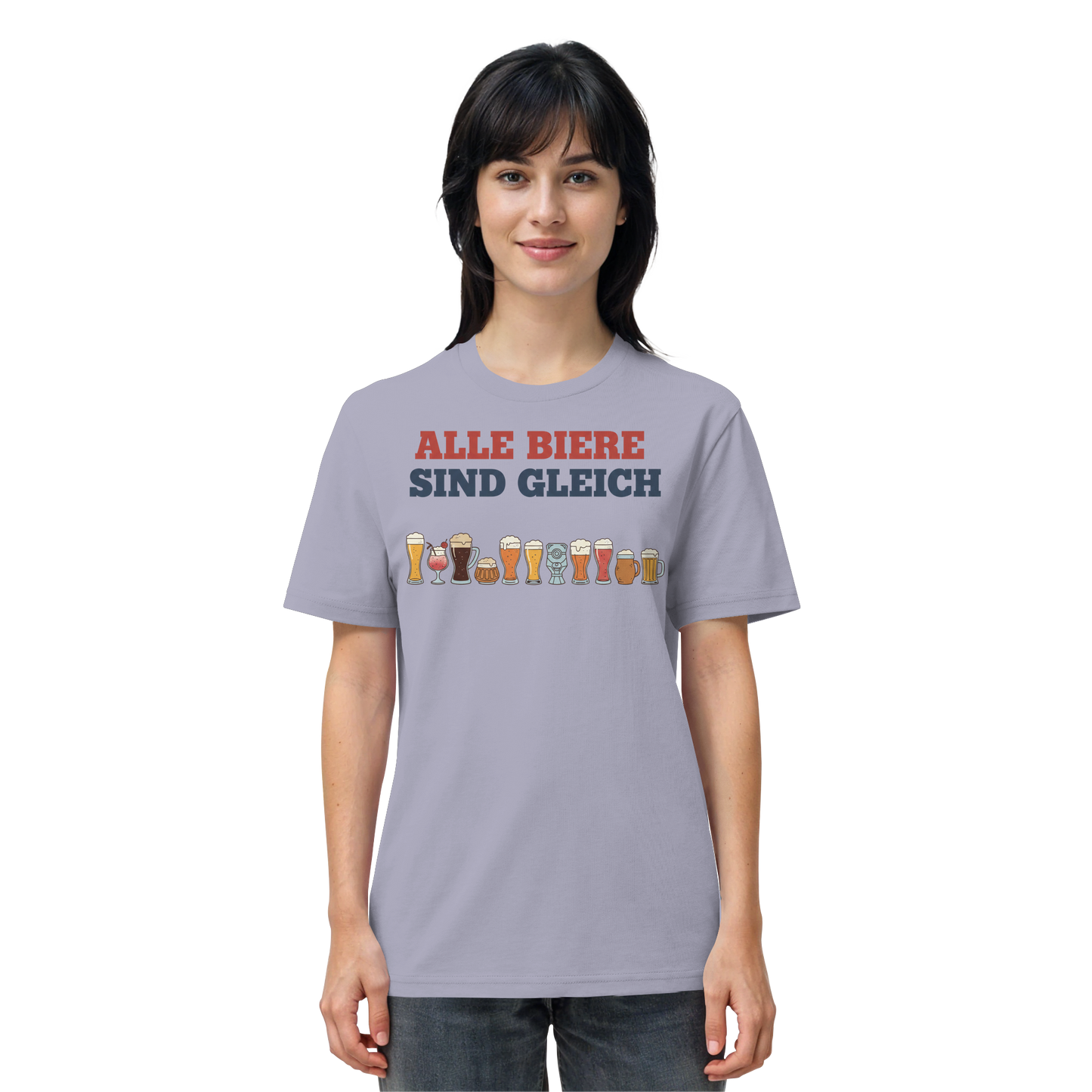 Alle Biere sind gleich  - Demokratie - Organic Shirt