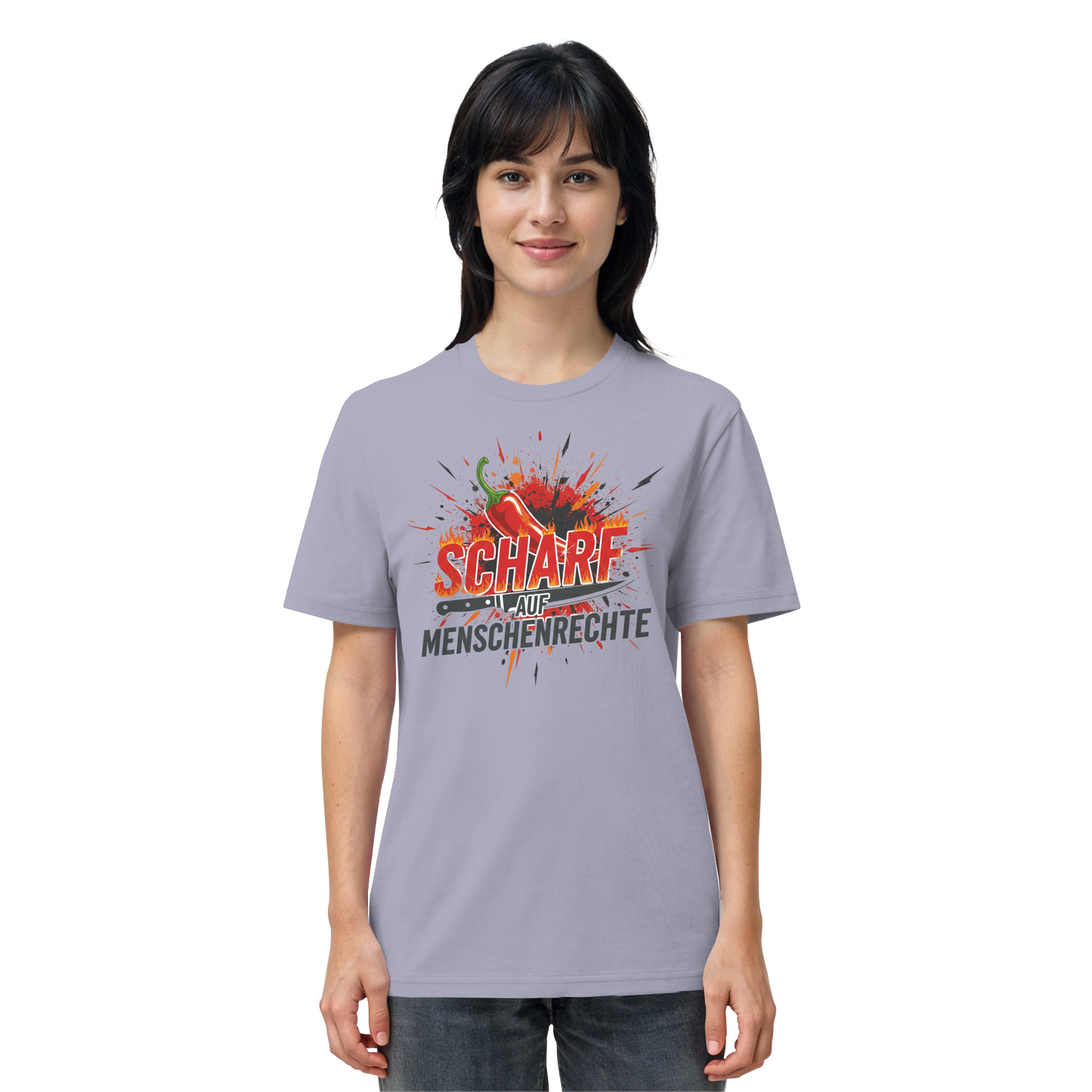 Scharf auf Menschenrechte - Demokratie - Organic Shirt