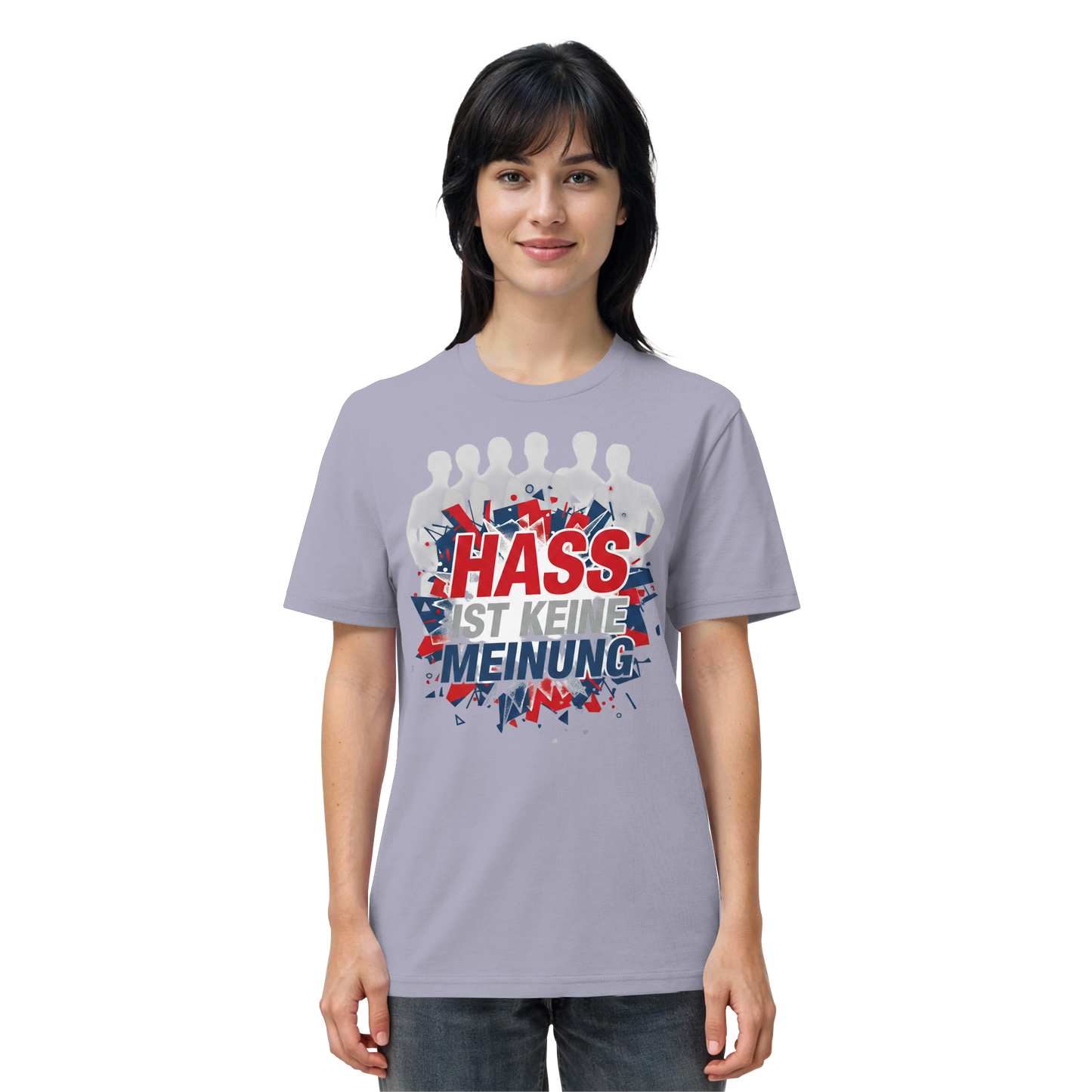 Hass ist keine Meinung  - Demokratie - Organic Shirt
