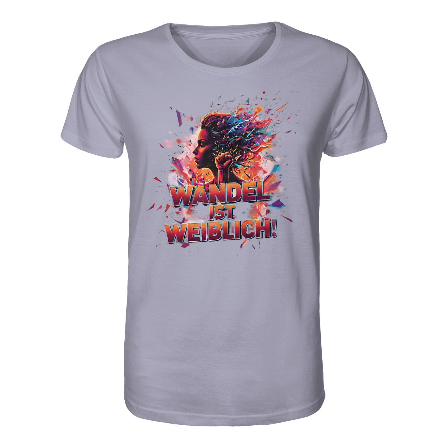 Wandel ist weiblich - Feminismus - Organic Shirt