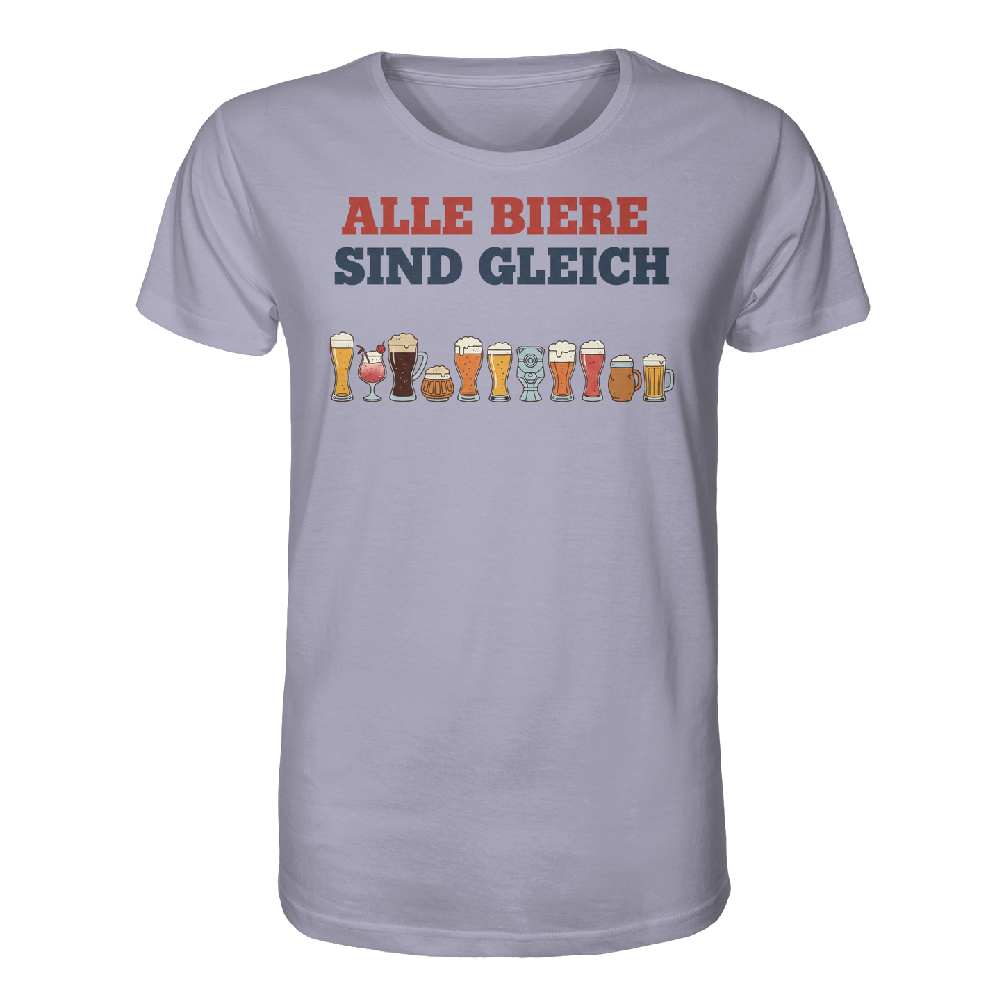 Alle Biere sind gleich  - Demokratie - Organic Shirt