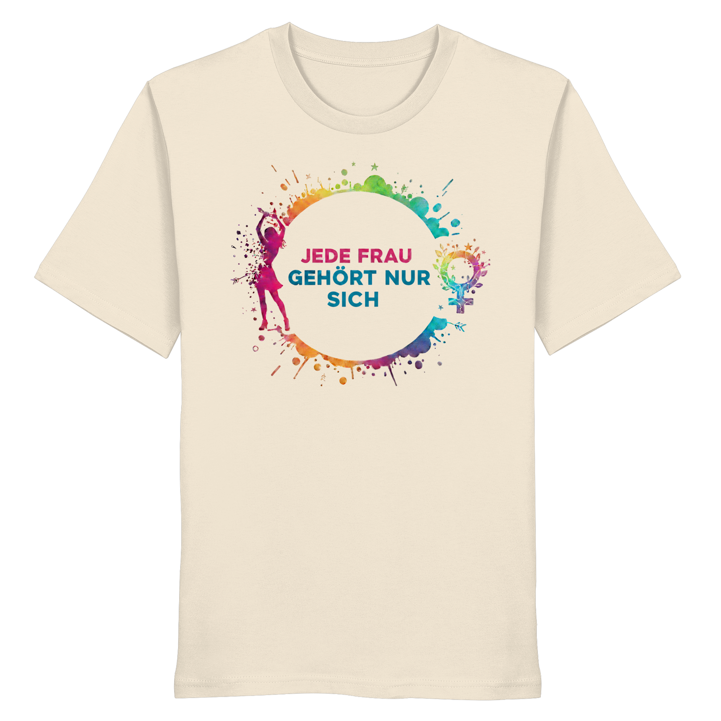 Jede Frau gehört nur sich - Feminismus - Organic Shirt