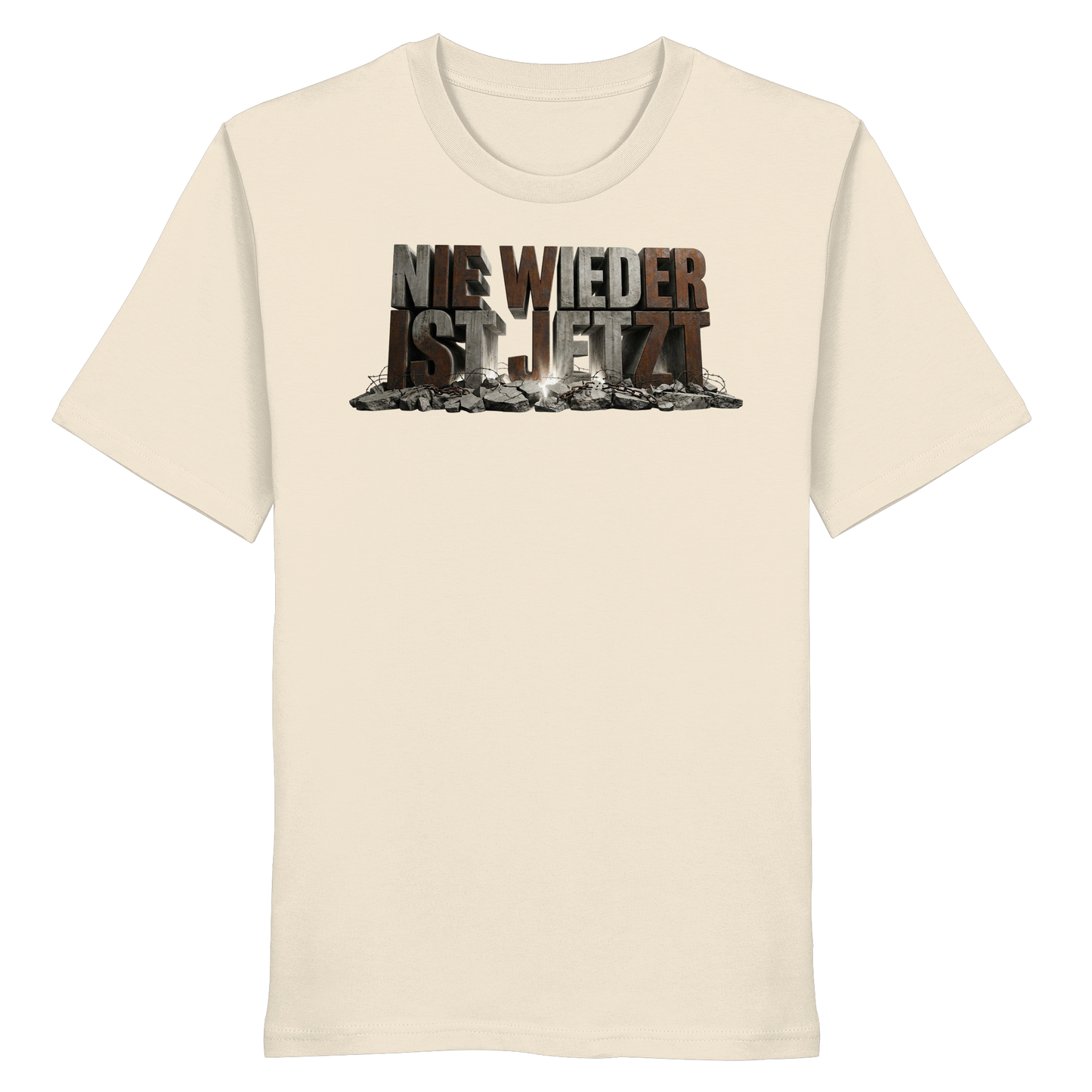Nie wieder ist jetzt  - Demokratie  - Organic Shirt
