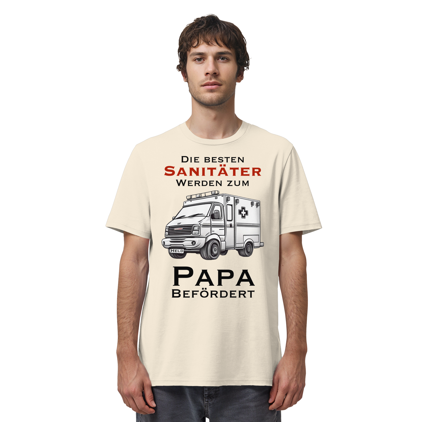 Die besten Sanitäter werden zum PAPA befördert - Rettungsdienst - Organic Shirt