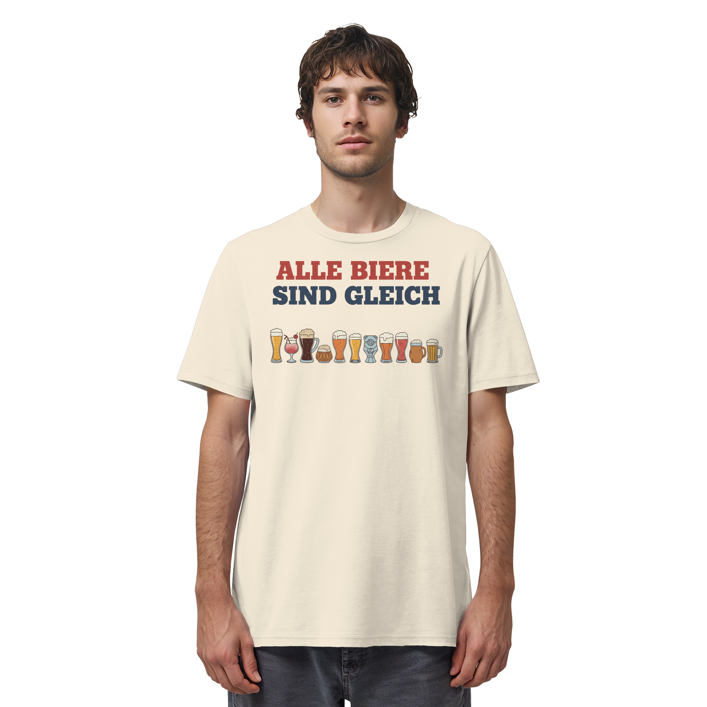 Alle Biere sind gleich  - Demokratie - Organic Shirt
