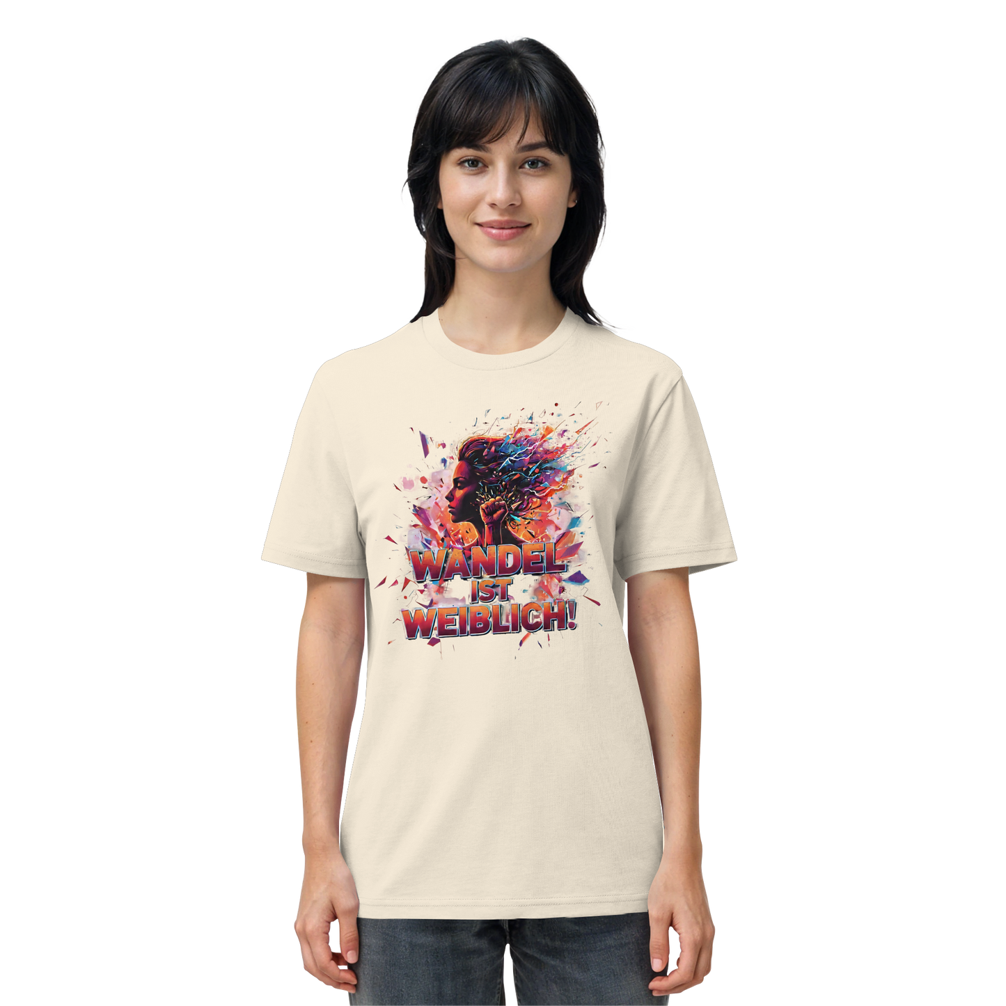 Wandel ist weiblich - Feminismus - Organic Shirt