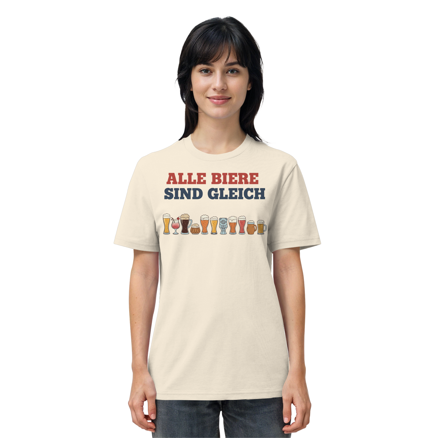 Alle Biere sind gleich  - Demokratie - Organic Shirt