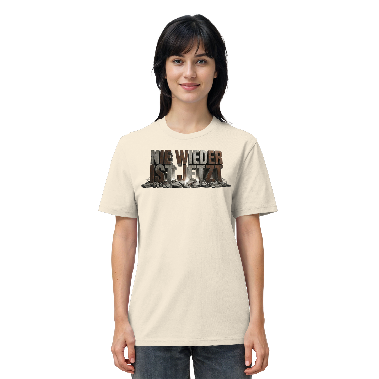 Nie wieder ist jetzt  - Demokratie  - Organic Shirt