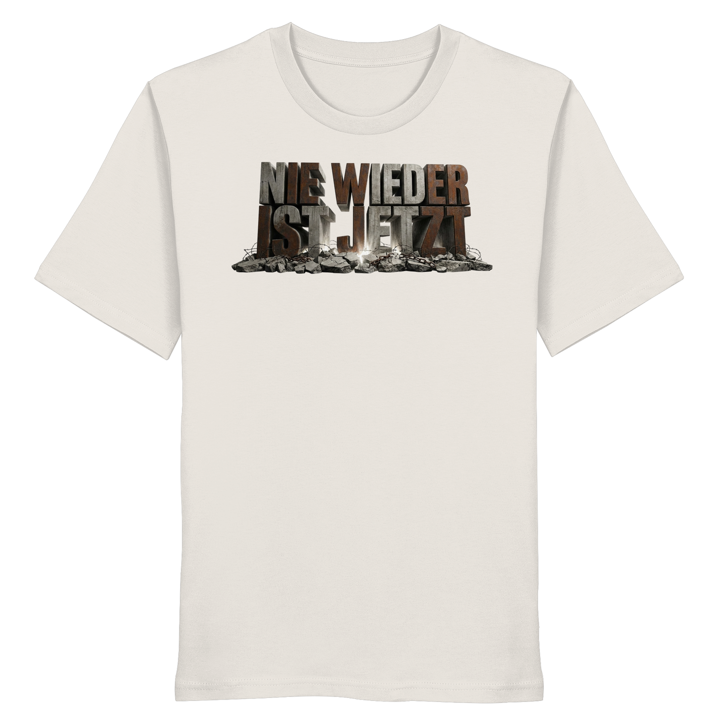 Nie wieder ist jetzt  - Demokratie  - Organic Shirt
