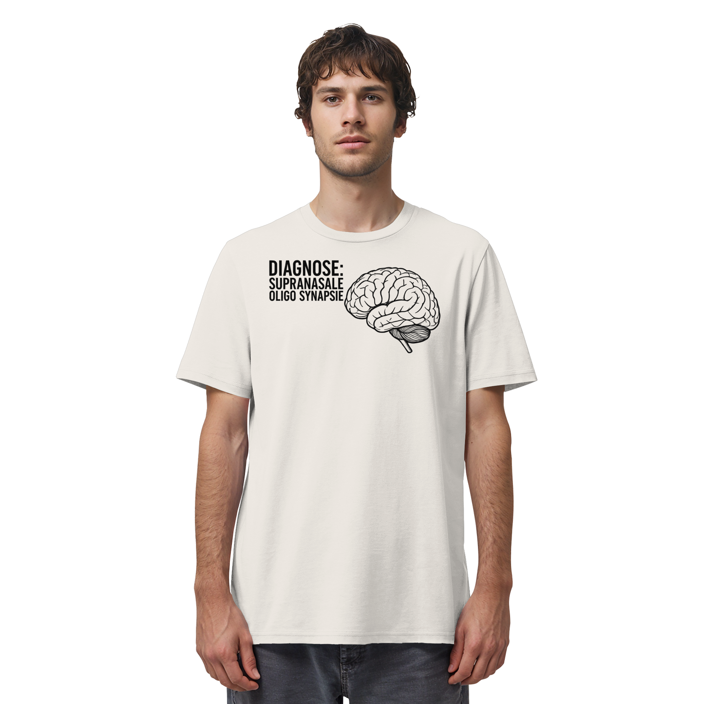 Diagnose: Supranasale Olingo Synapsie - Medizinhumor - Organic Shirt