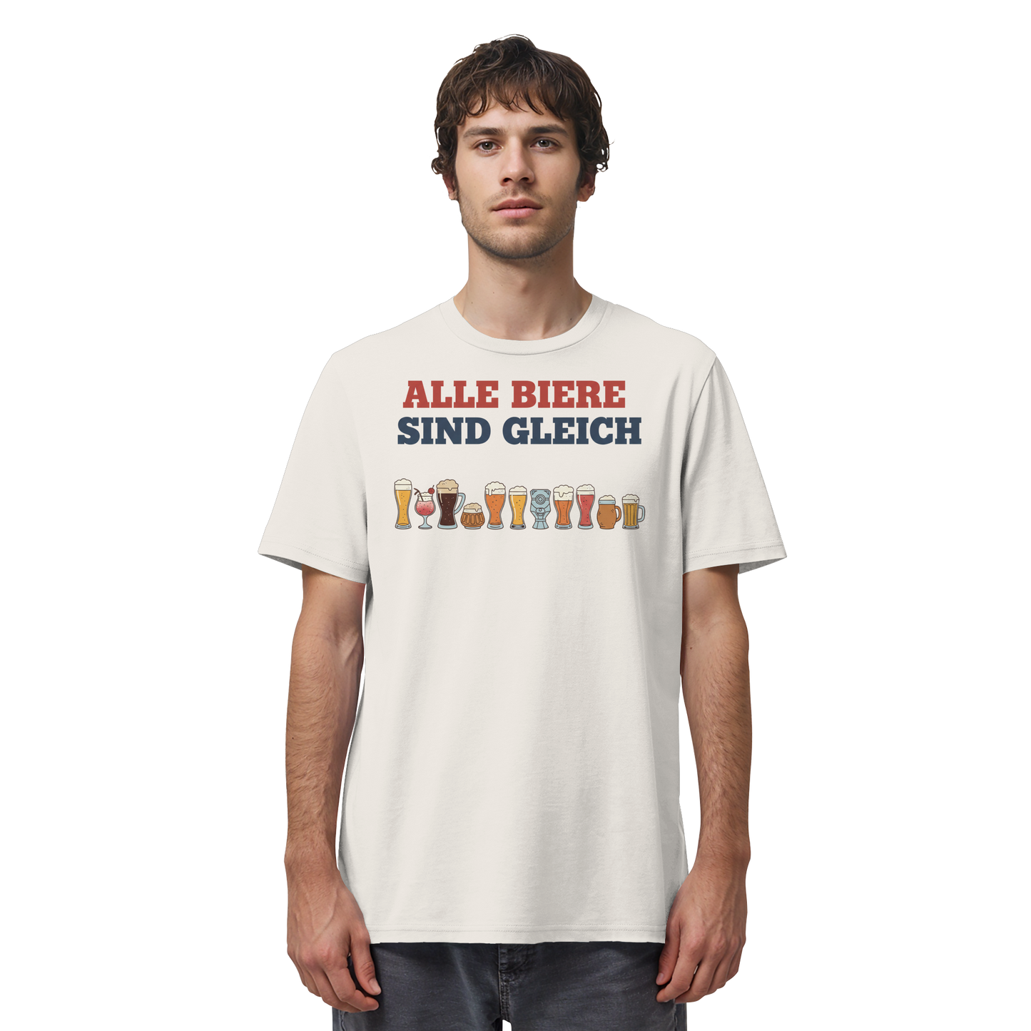 Alle Biere sind gleich  - Demokratie - Organic Shirt