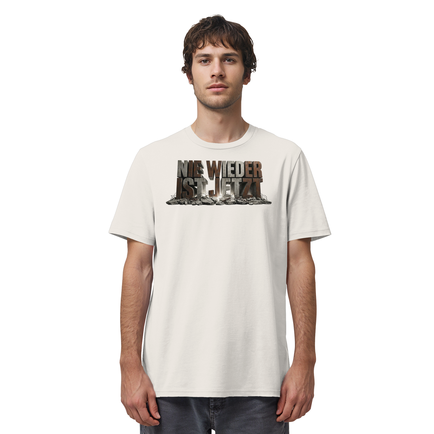 Nie wieder ist jetzt  - Demokratie  - Organic Shirt