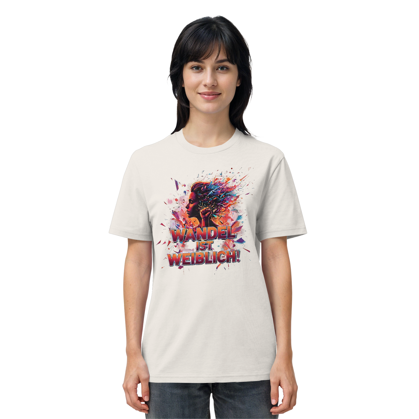 Wandel ist weiblich - Feminismus - Organic Shirt