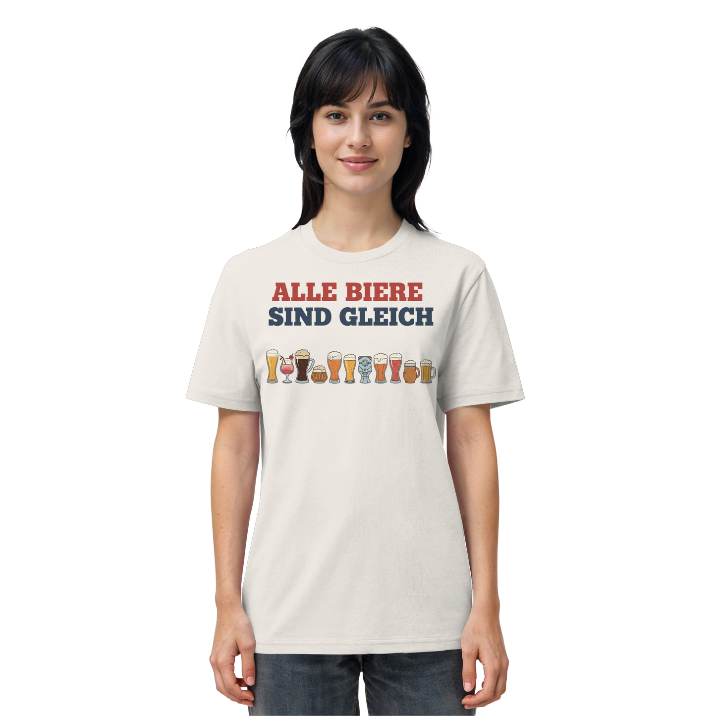 Alle Biere sind gleich  - Demokratie - Organic Shirt