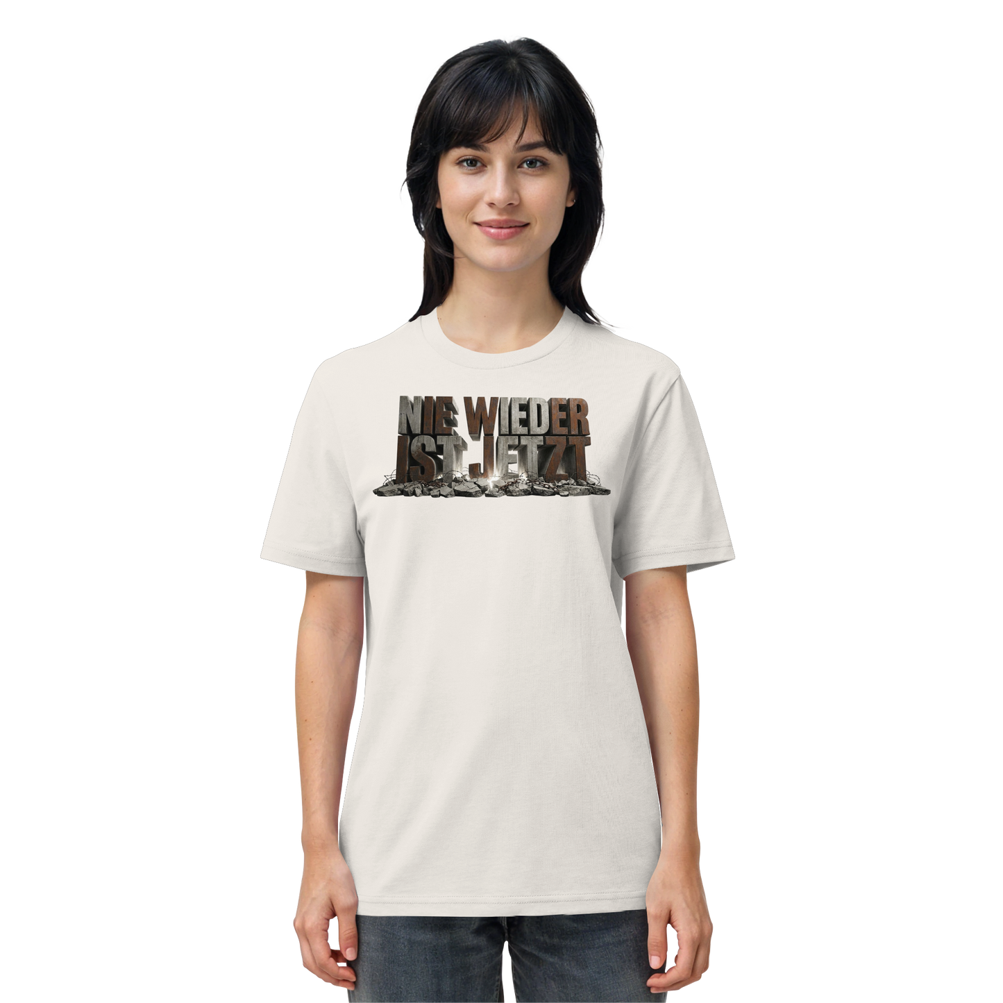 Nie wieder ist jetzt  - Demokratie  - Organic Shirt