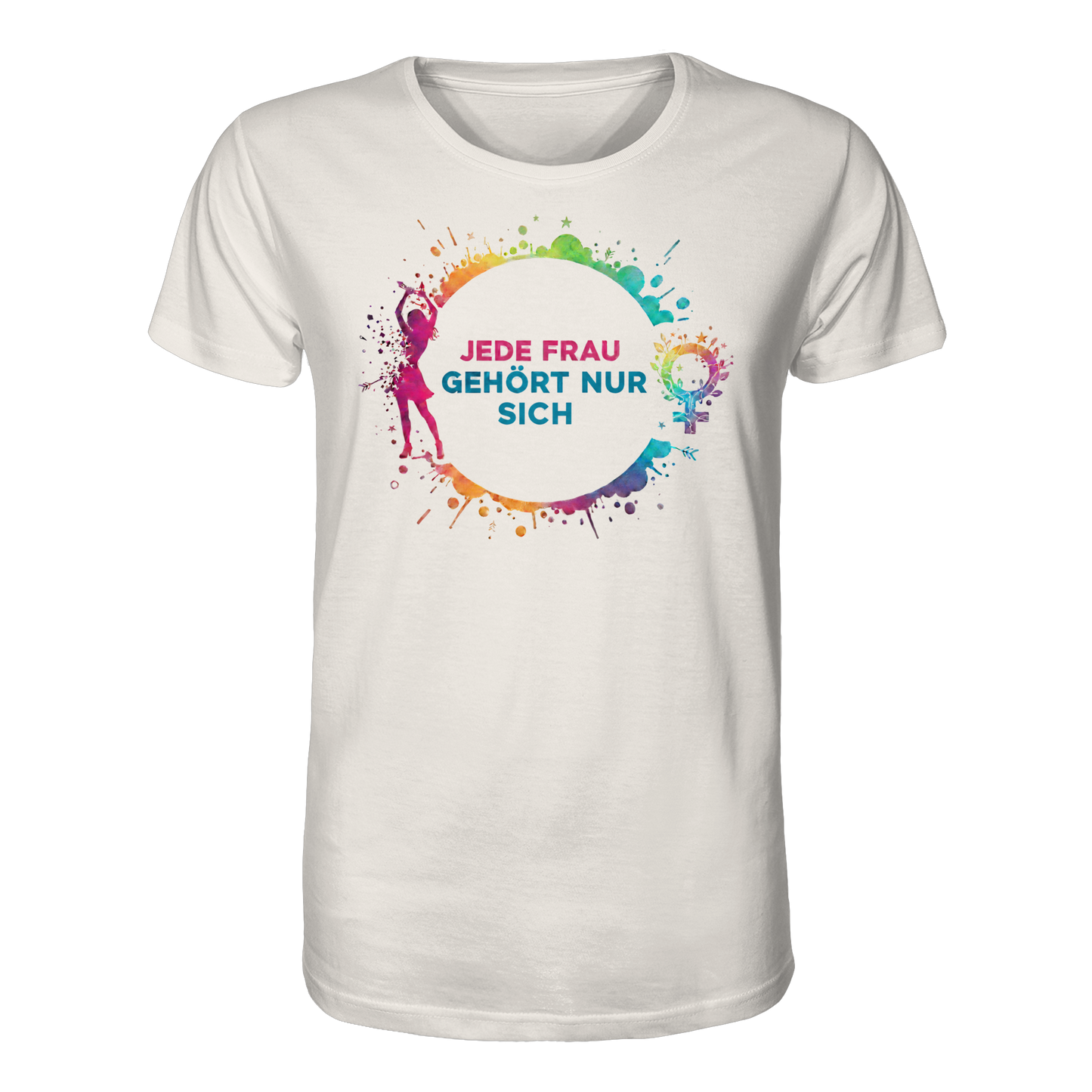 Jede Frau gehört nur sich - Feminismus - Organic Shirt