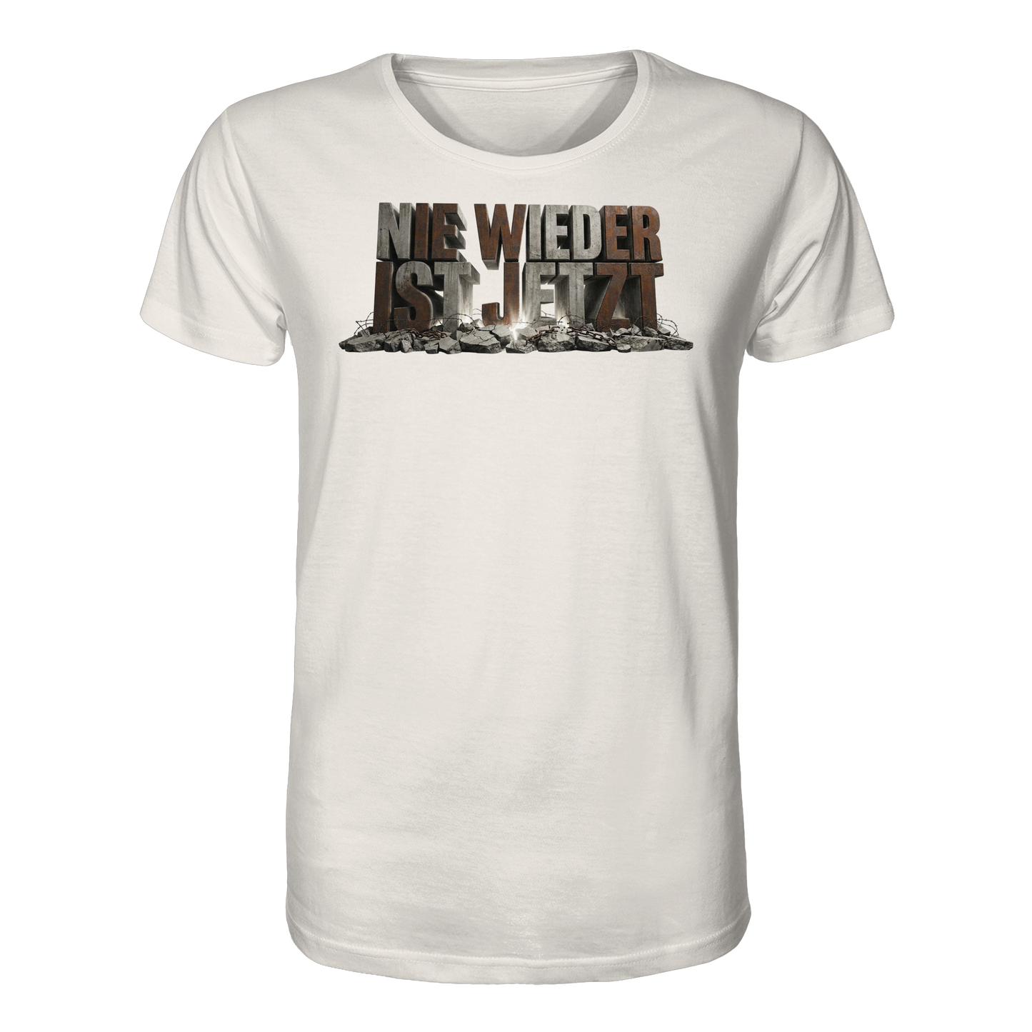 Nie wieder ist jetzt  - Demokratie  - Organic Shirt