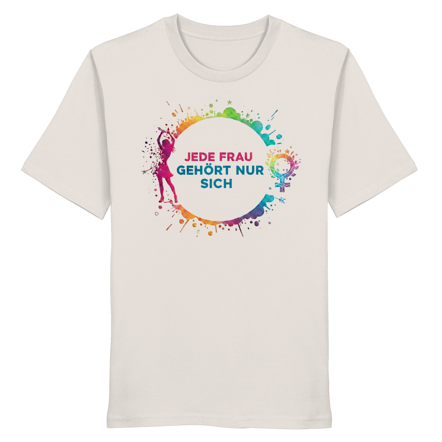 Jede Frau gehört nur sich - Feminismus - Organic Shirt
