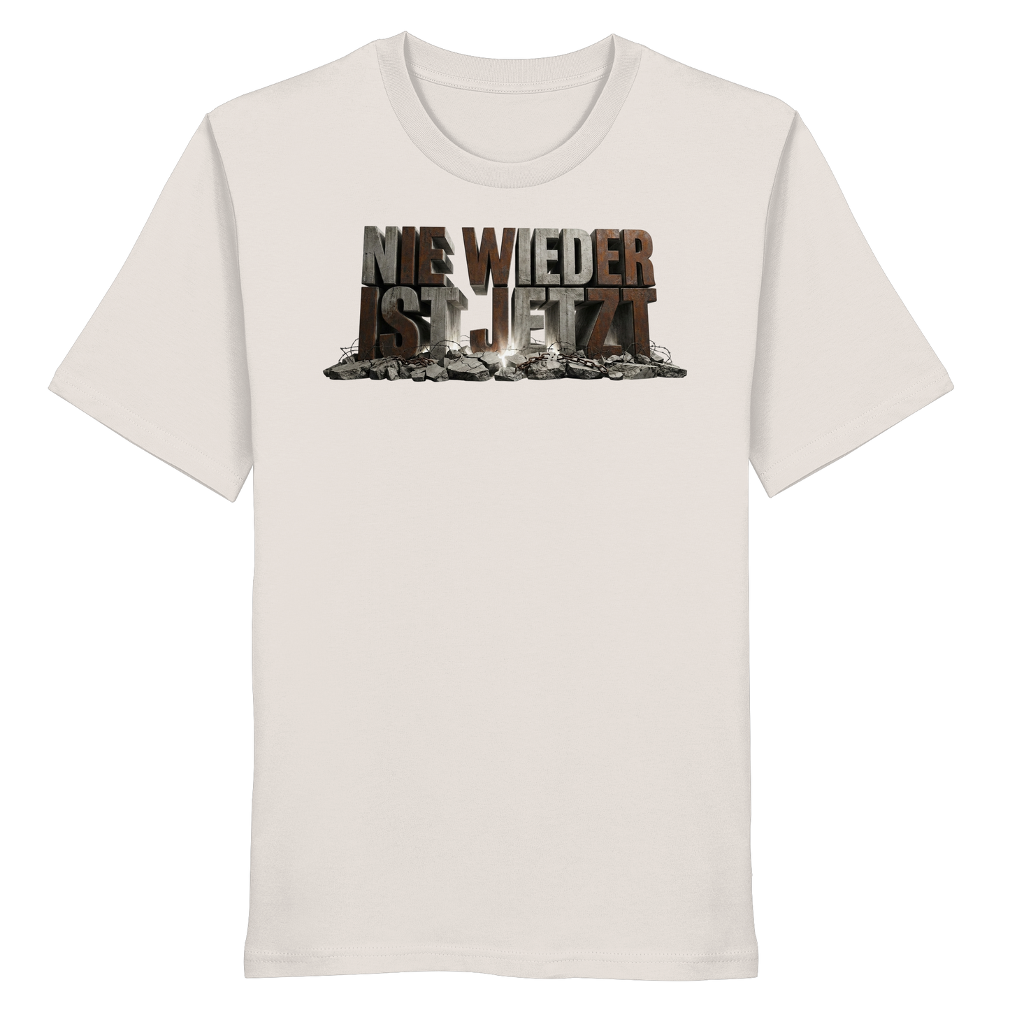 Nie wieder ist jetzt  - Demokratie  - Organic Shirt