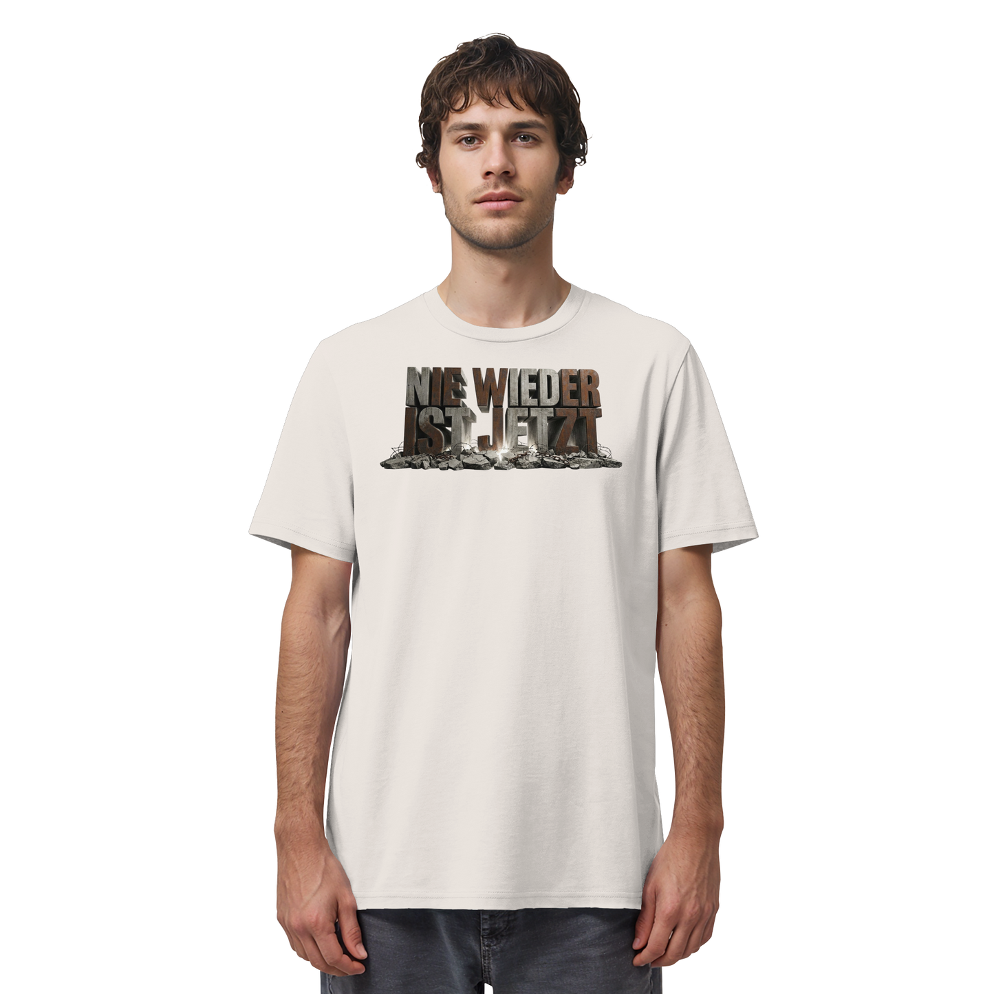 Nie wieder ist jetzt  - Demokratie  - Organic Shirt