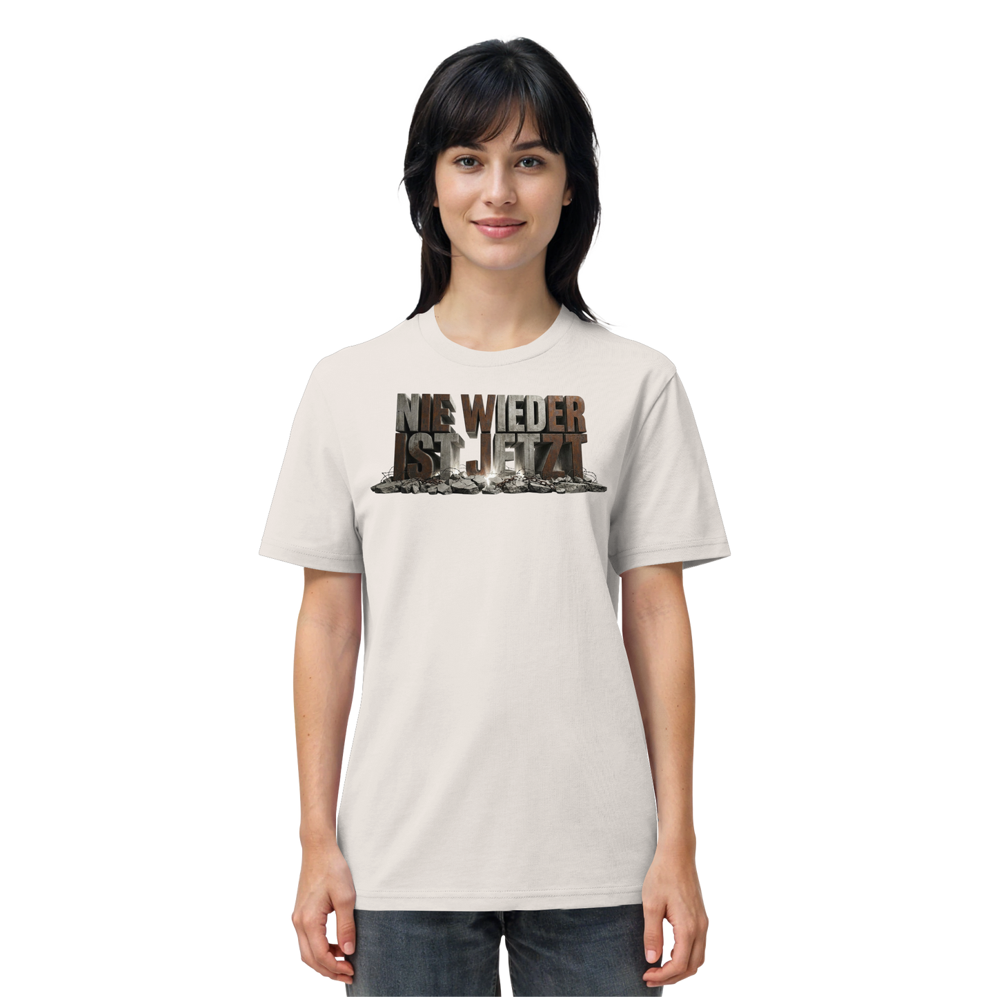 Nie wieder ist jetzt  - Demokratie  - Organic Shirt