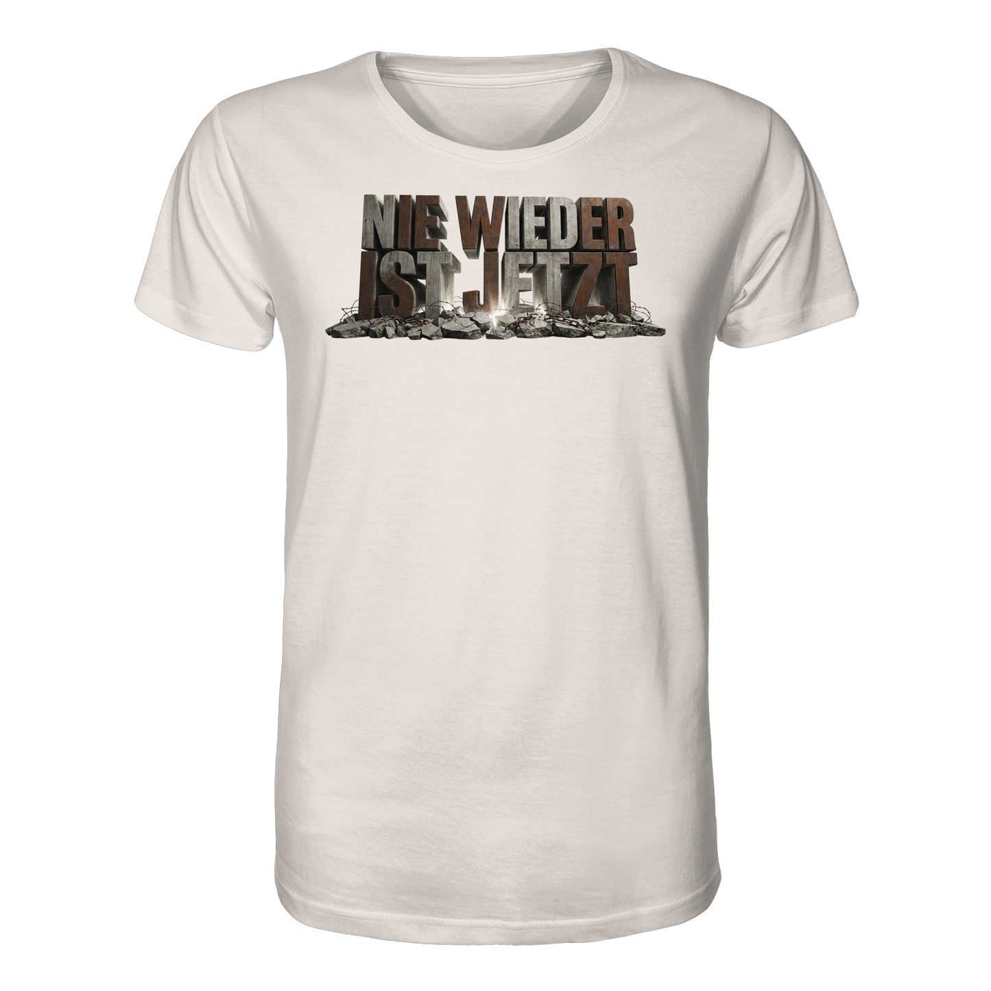 Nie wieder ist jetzt  - Demokratie  - Organic Shirt
