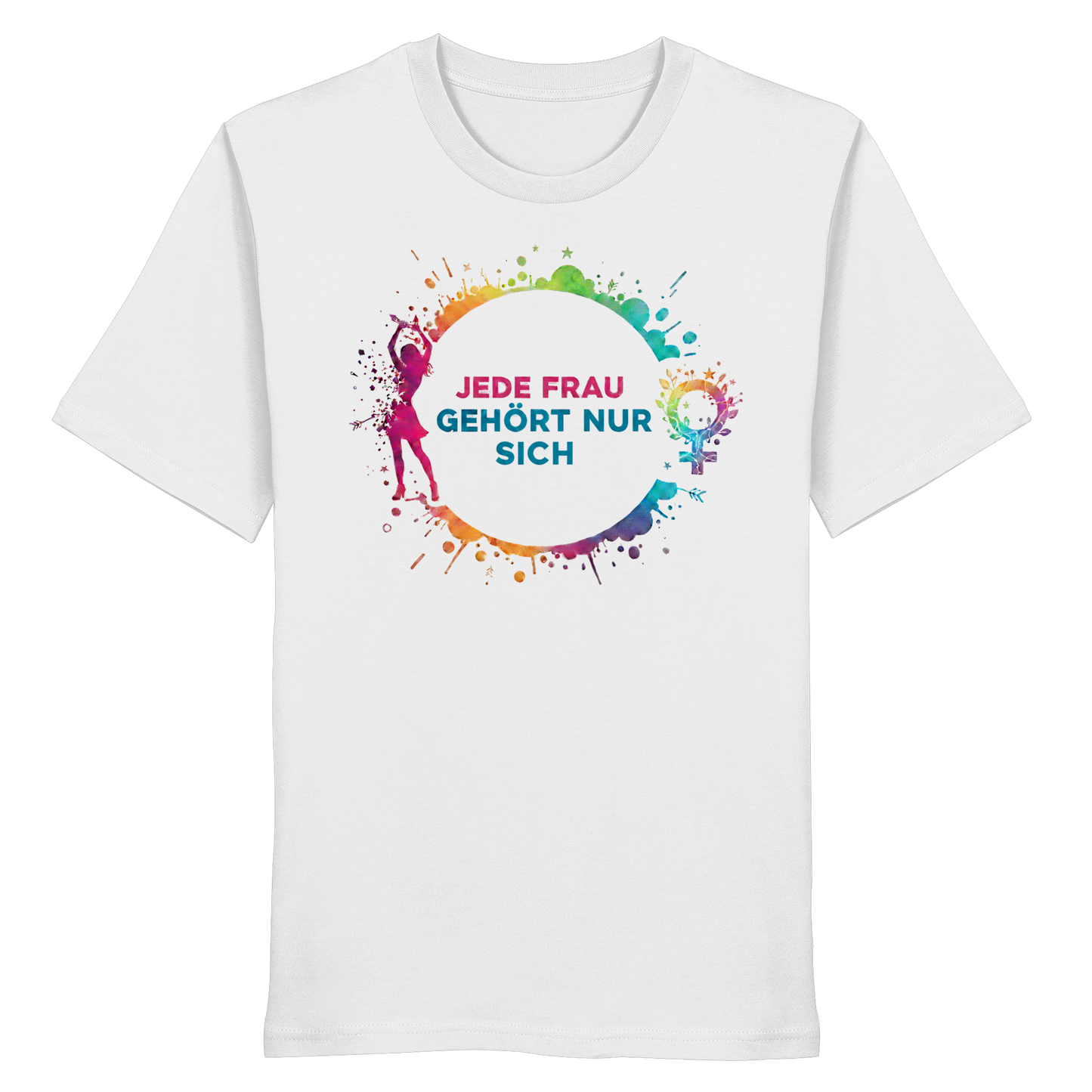 Jede Frau gehört nur sich - Feminismus - Organic Shirt