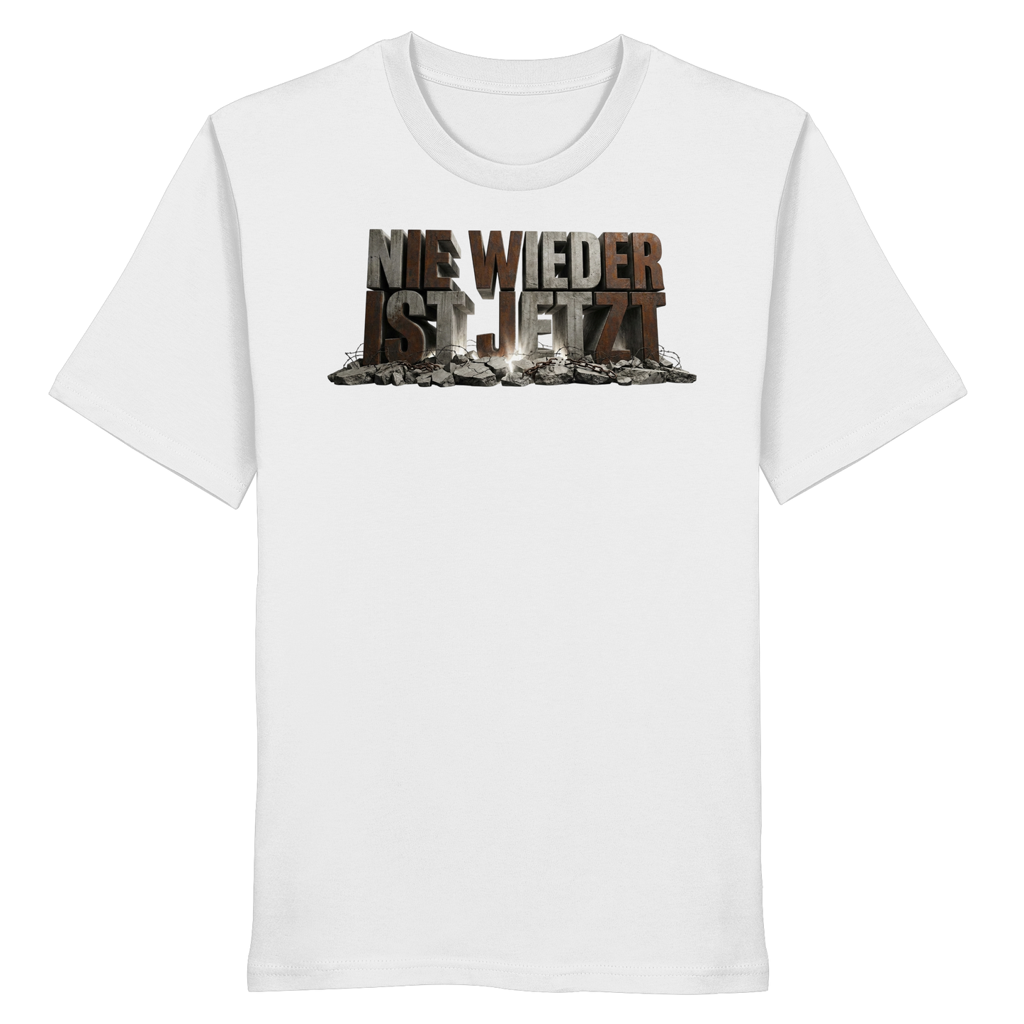 Nie wieder ist jetzt  - Demokratie  - Organic Shirt