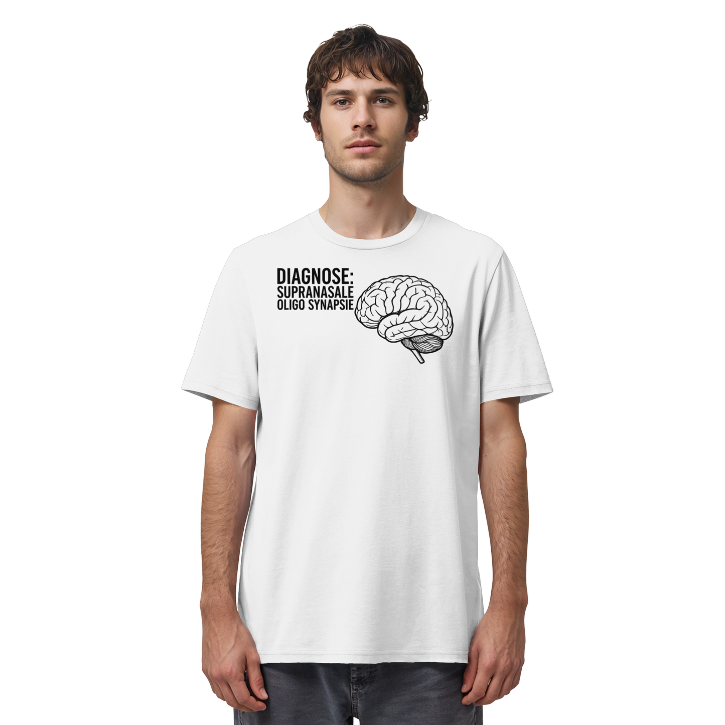 Diagnose: Supranasale Olingo Synapsie - Medizinhumor - Organic Shirt