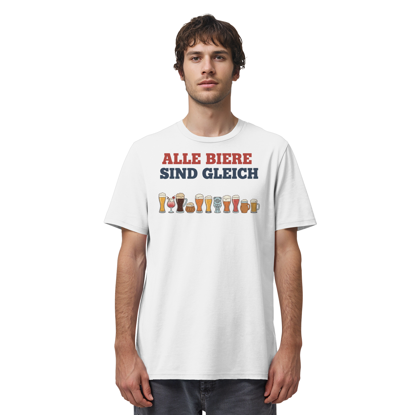 Alle Biere sind gleich  - Demokratie - Organic Shirt