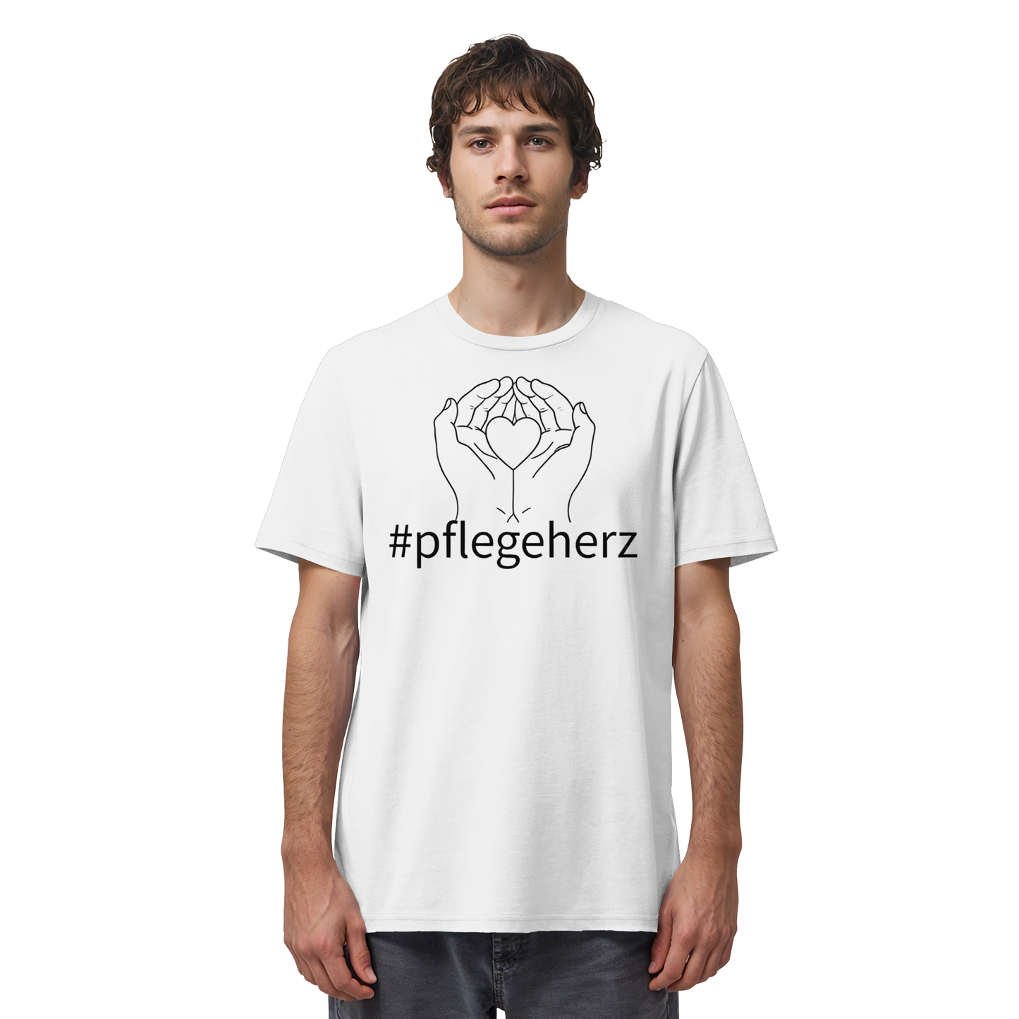 #pflegeherz - Pflegekraft - Organic Shirt
