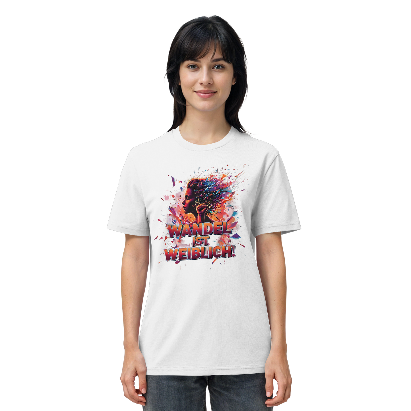 Wandel ist weiblich - Feminismus - Organic Shirt