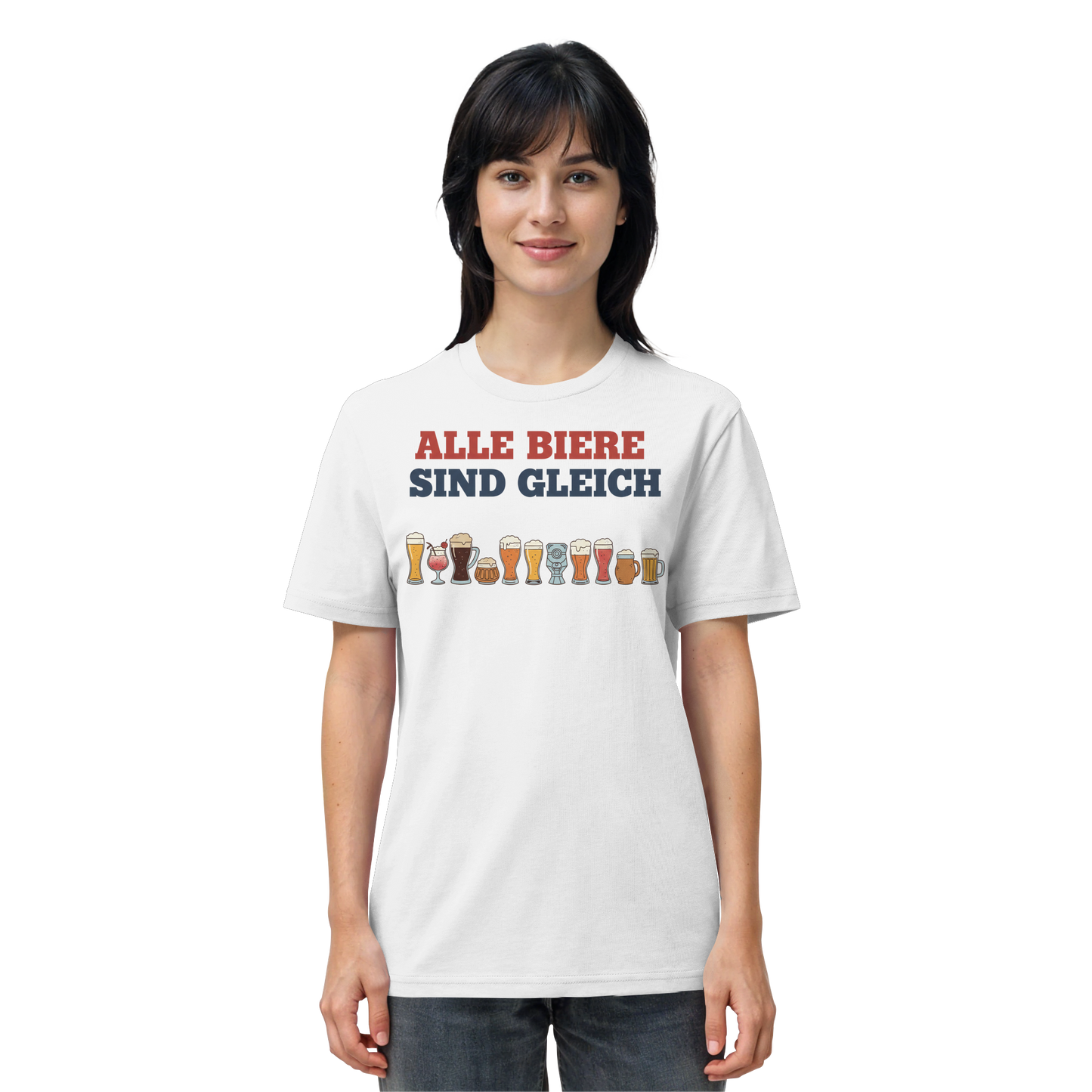 Alle Biere sind gleich  - Demokratie - Organic Shirt